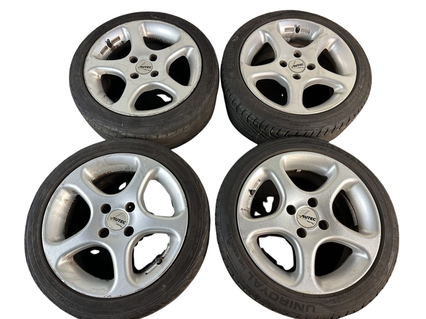 Autec Alufelgen 7Jx15 Zoll ET35 4x100 KBA 44246