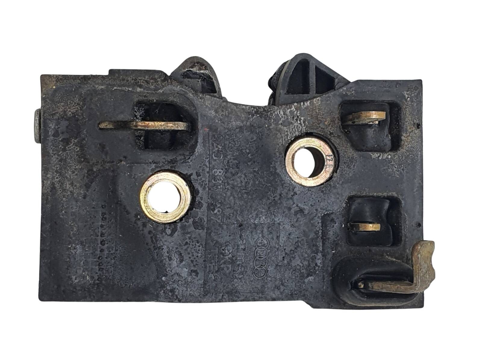 8A0839015A Audi 80 90 B3 B4 Türschloss verchromt Hinten Links – Bild 2
