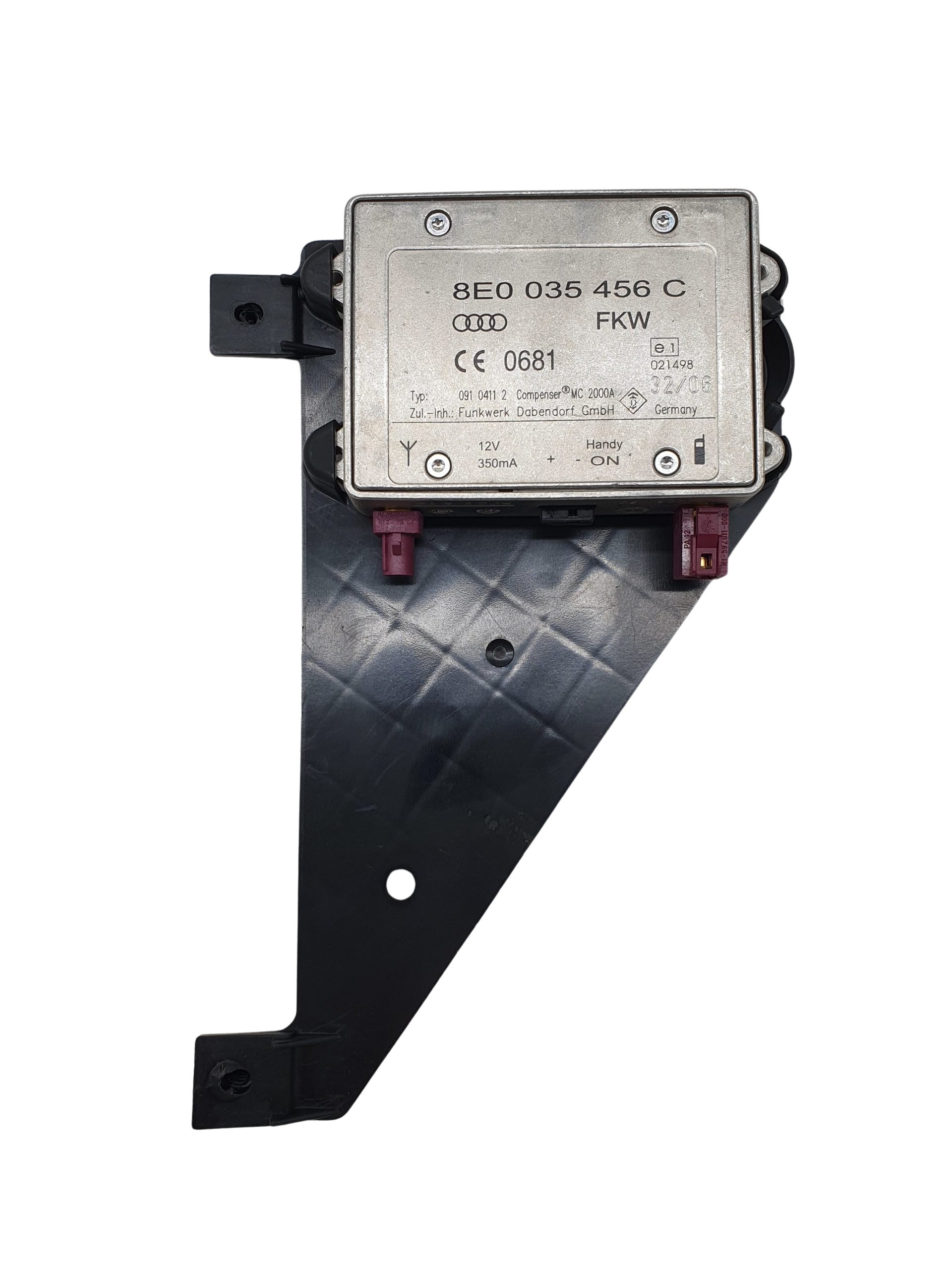 8E0035456C+4F0035493 Audi A6 S6 RS6 Allroad 4F C6 Antennenverstärker Steuergerät mit Halter