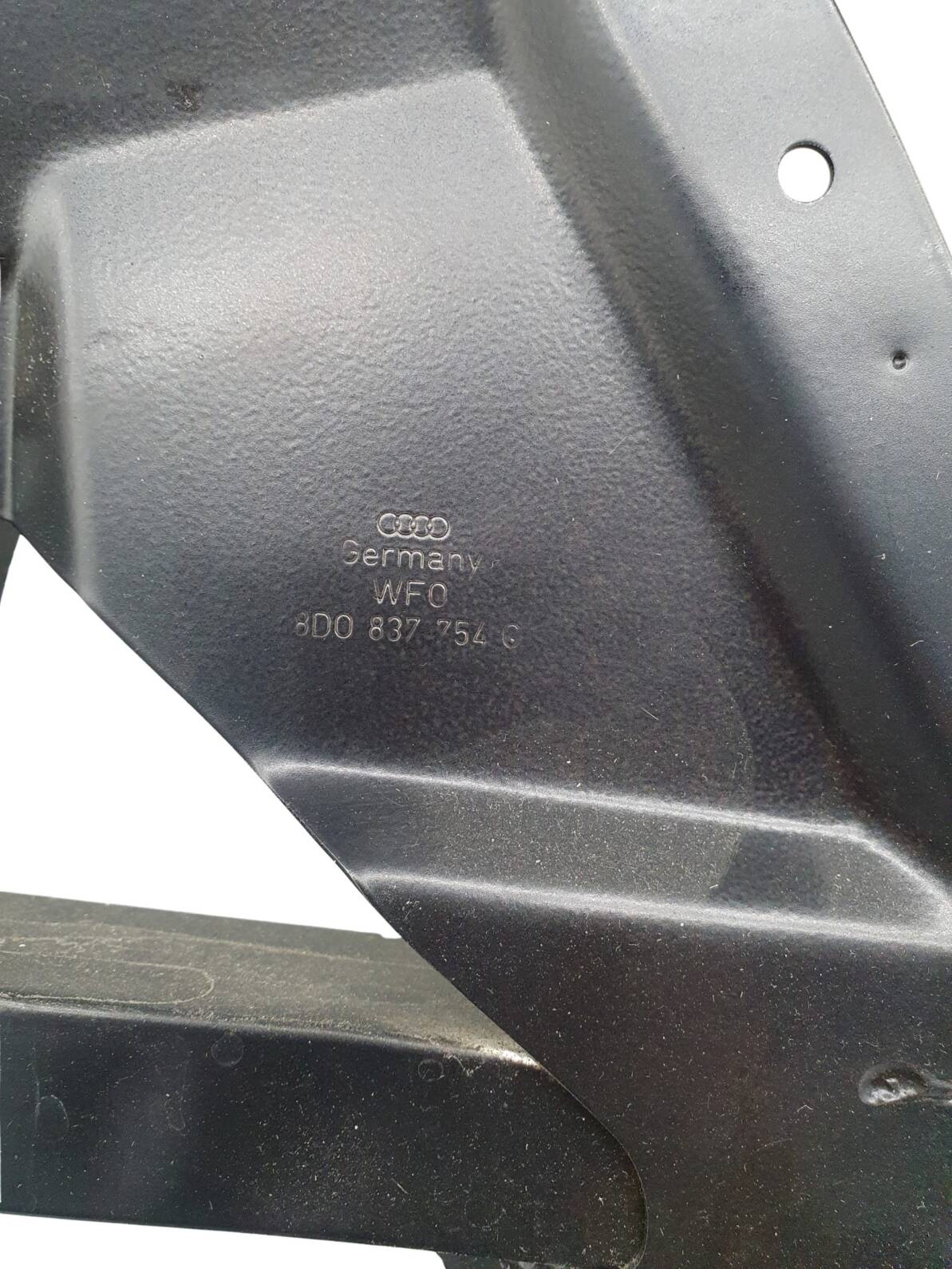 8D0837398C Audi A4, B5, Fensterhebermechanik elektrisch, Gestell, Scheibe kplt., vorne rechts, – Bild 3