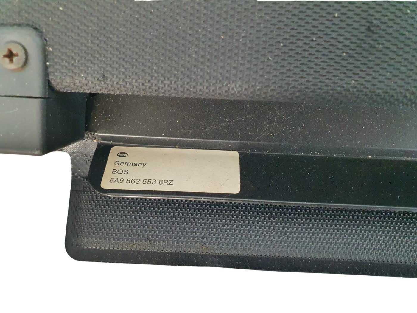 8A9863553Audi 80 B4, S2 Avant Laderaumabdeckung hinten 8RZ anthrazit – Bild 3