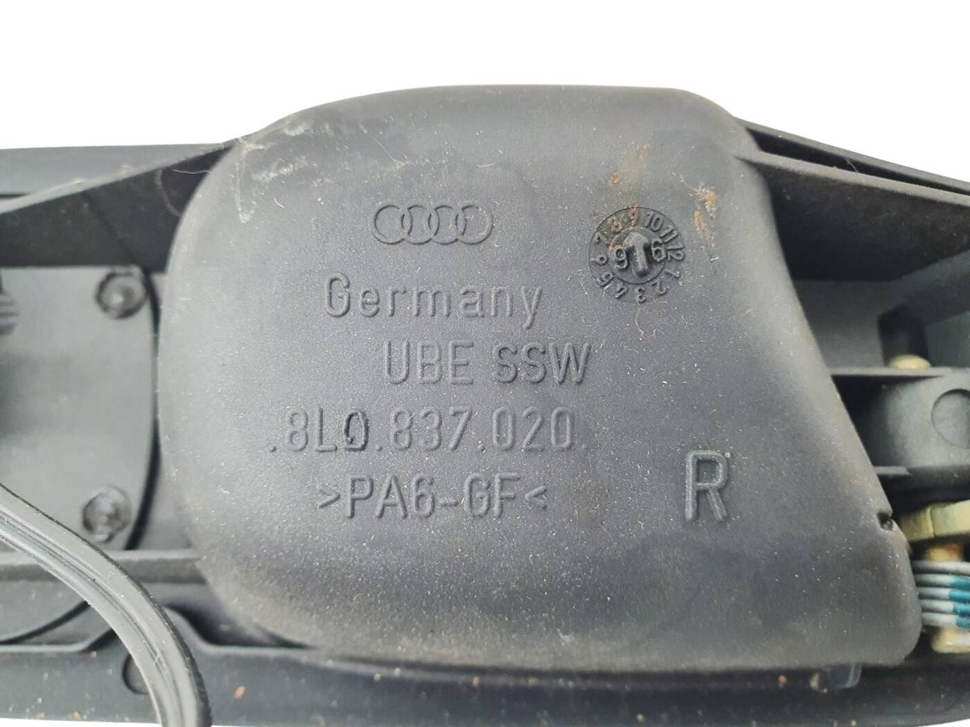 8L0837020+8L0036399 Audi A3 8L Türinnengriff vorne rechts mit Lautsprecher – Bild 3