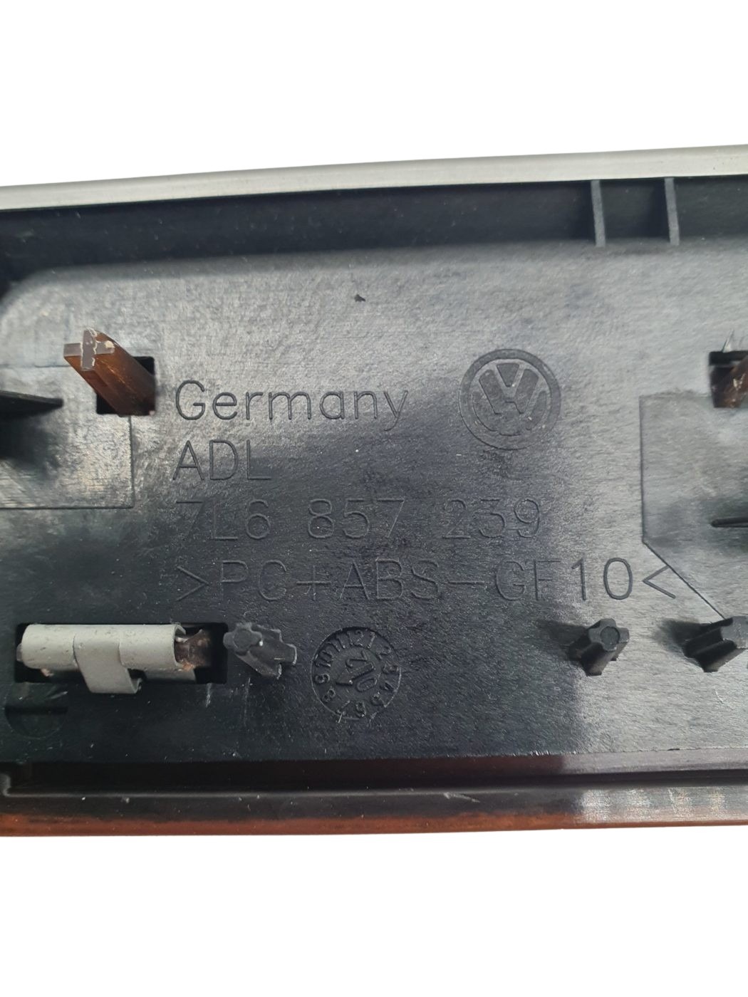 7L6857239 VW Touareg 7L Blende Armaturenbrett Zierleiste links Holzoptik – Bild 3