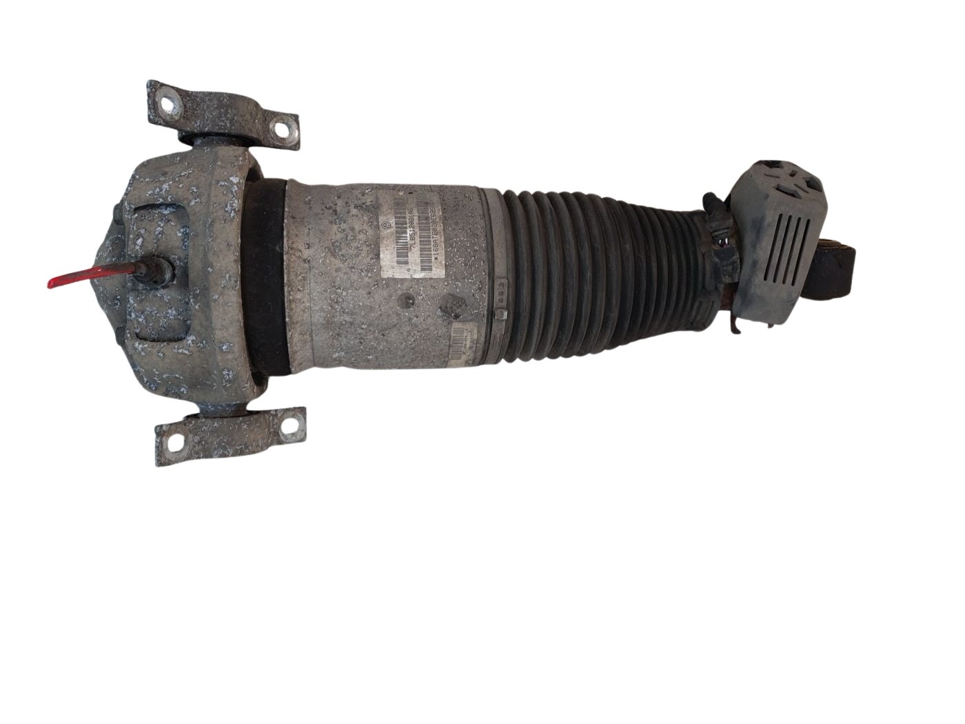 7L6512021AG VW Touareg 7L Luftfederung Luftfederbein Luftfederdämpfer Federelement hinten links – Bild 2