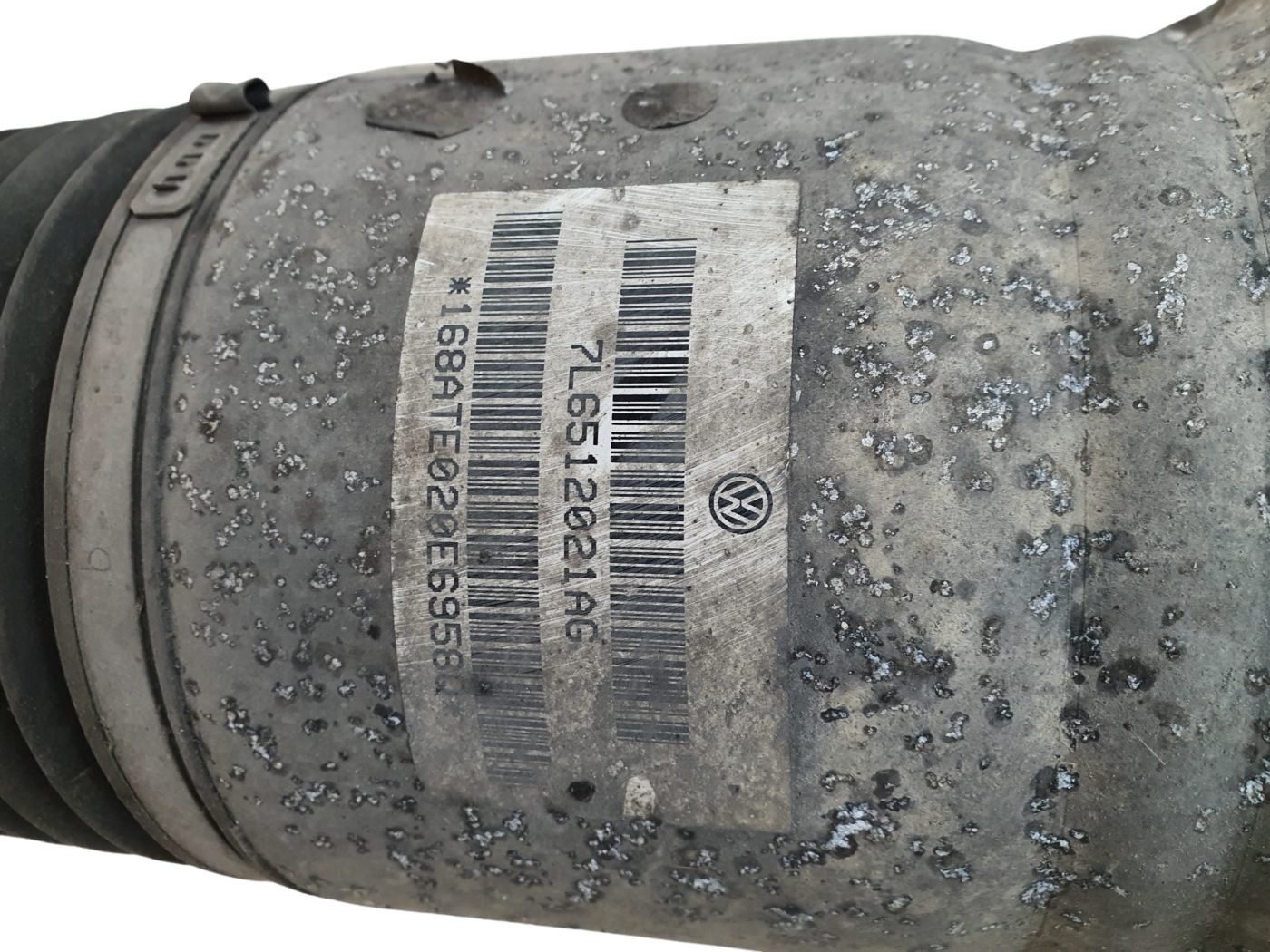 7L6512021AG VW Touareg 7L Luftfederung Luftfederbein Luftfederdämpfer Federelement hinten links – Bild 4