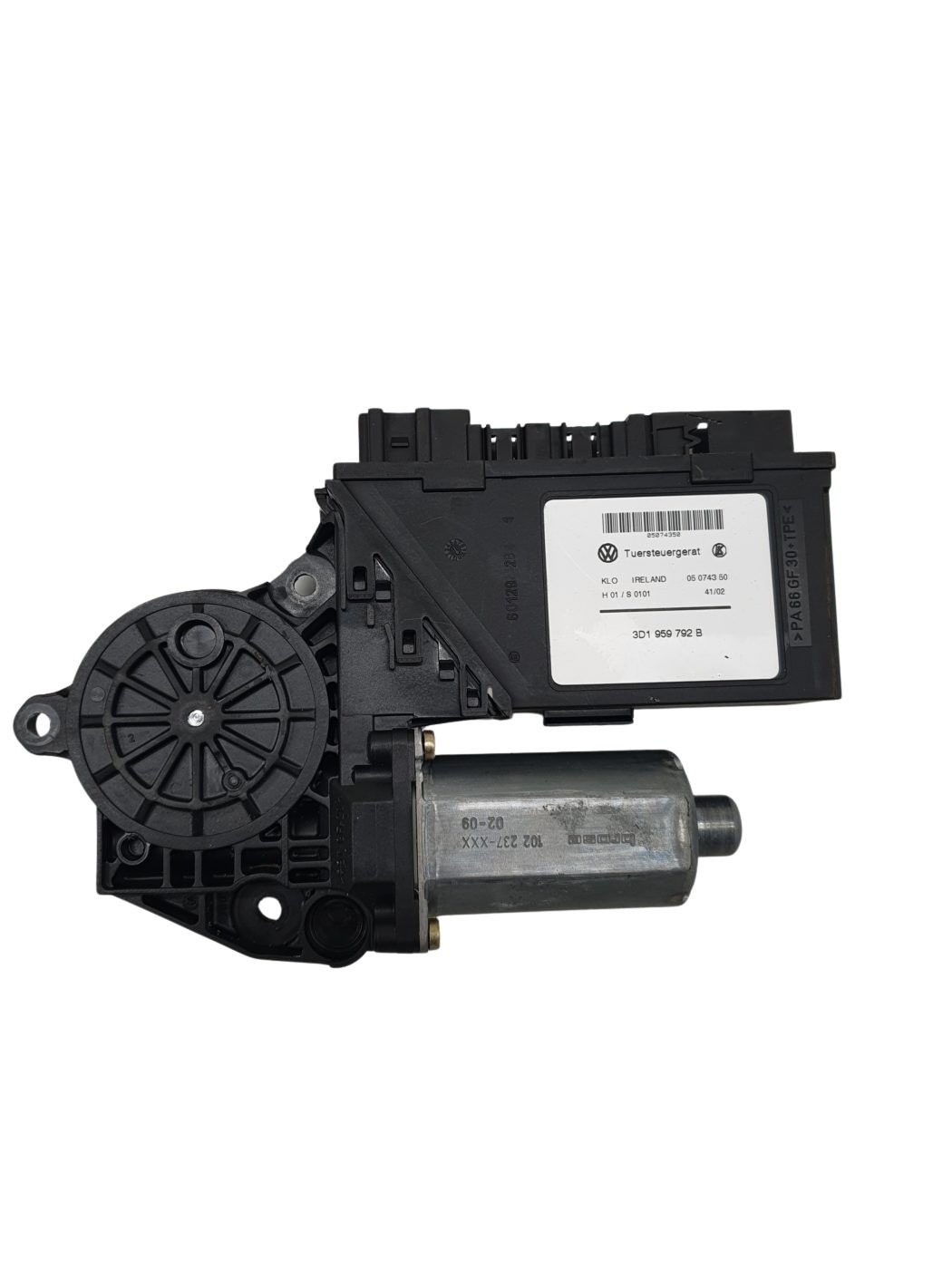 3D1959792B VW Touareg 7L Porsche Cayenne 9PA Fensterheber Motor Türsteuergerät vorne rechts