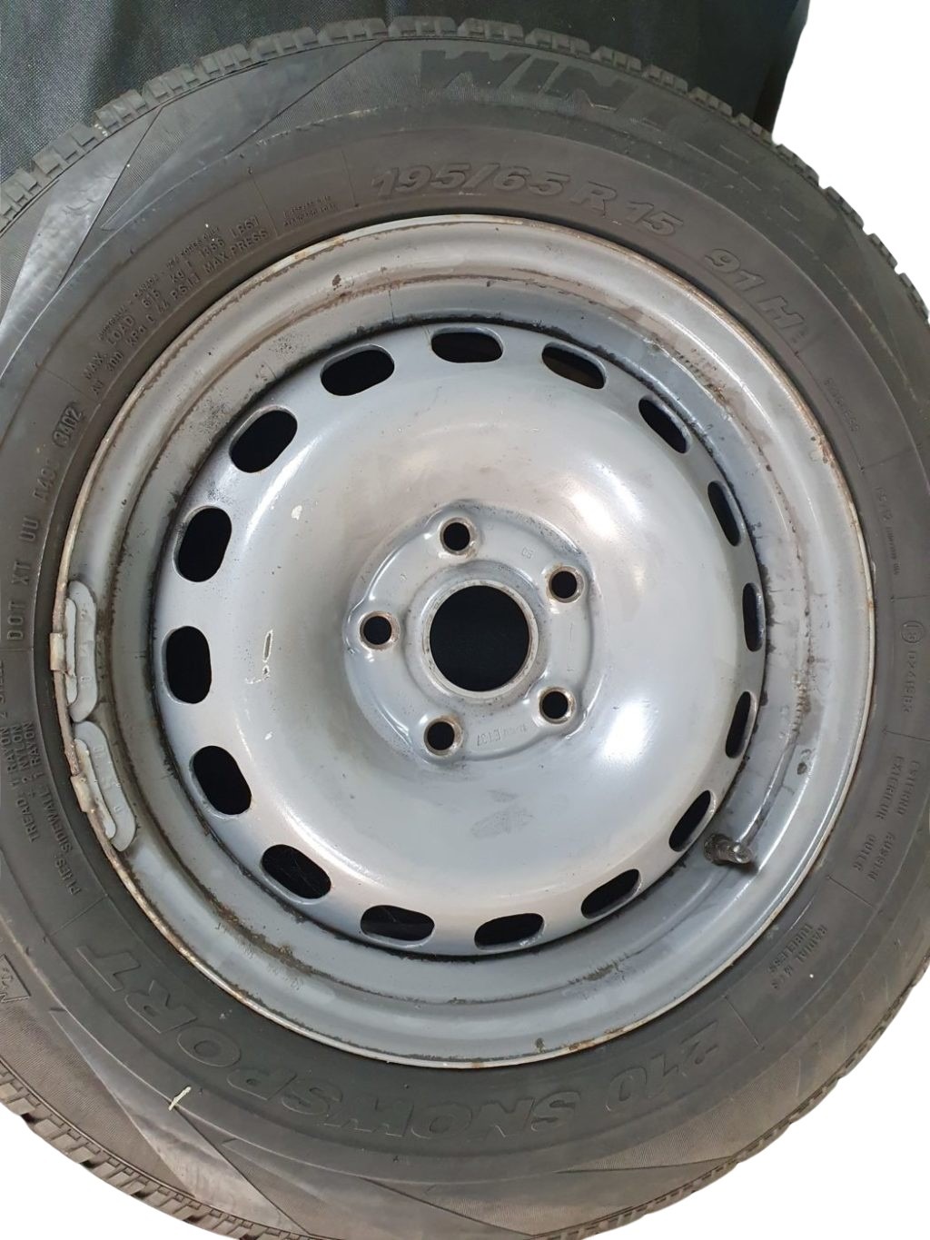 895601025L Audi S2 Stahlfelgensatz 6x15 Zoll ET 37 Lochkreis 5x112 – Bild 3
