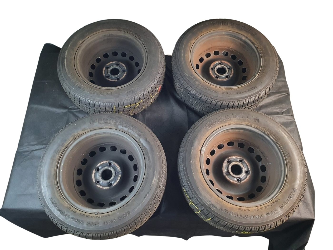895601025L Audi S2 Stahlfelgensatz 6x15 Zoll ET 37 Lochkreis 5x112 – Bild 7