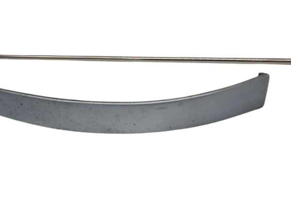 4D0853207C Audi A8 D2 Zierleiste unter Scheinwerfer links Silber – Bild 2