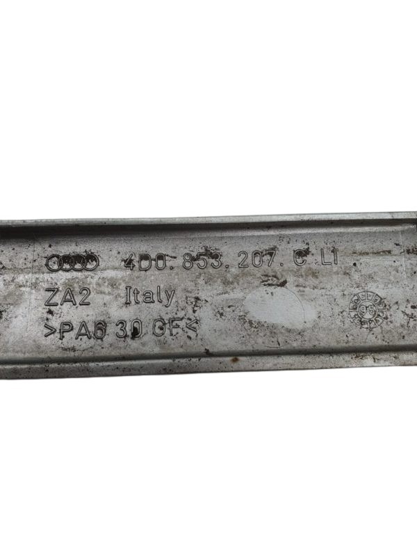 4D0853207C Audi A8 D2 Zierleiste unter Scheinwerfer links Silber – Bild 4