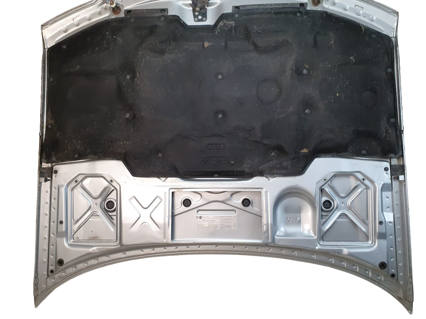 4D1823029H Audi A8 D2 Motorhaube Silber LY7M – Bild 5