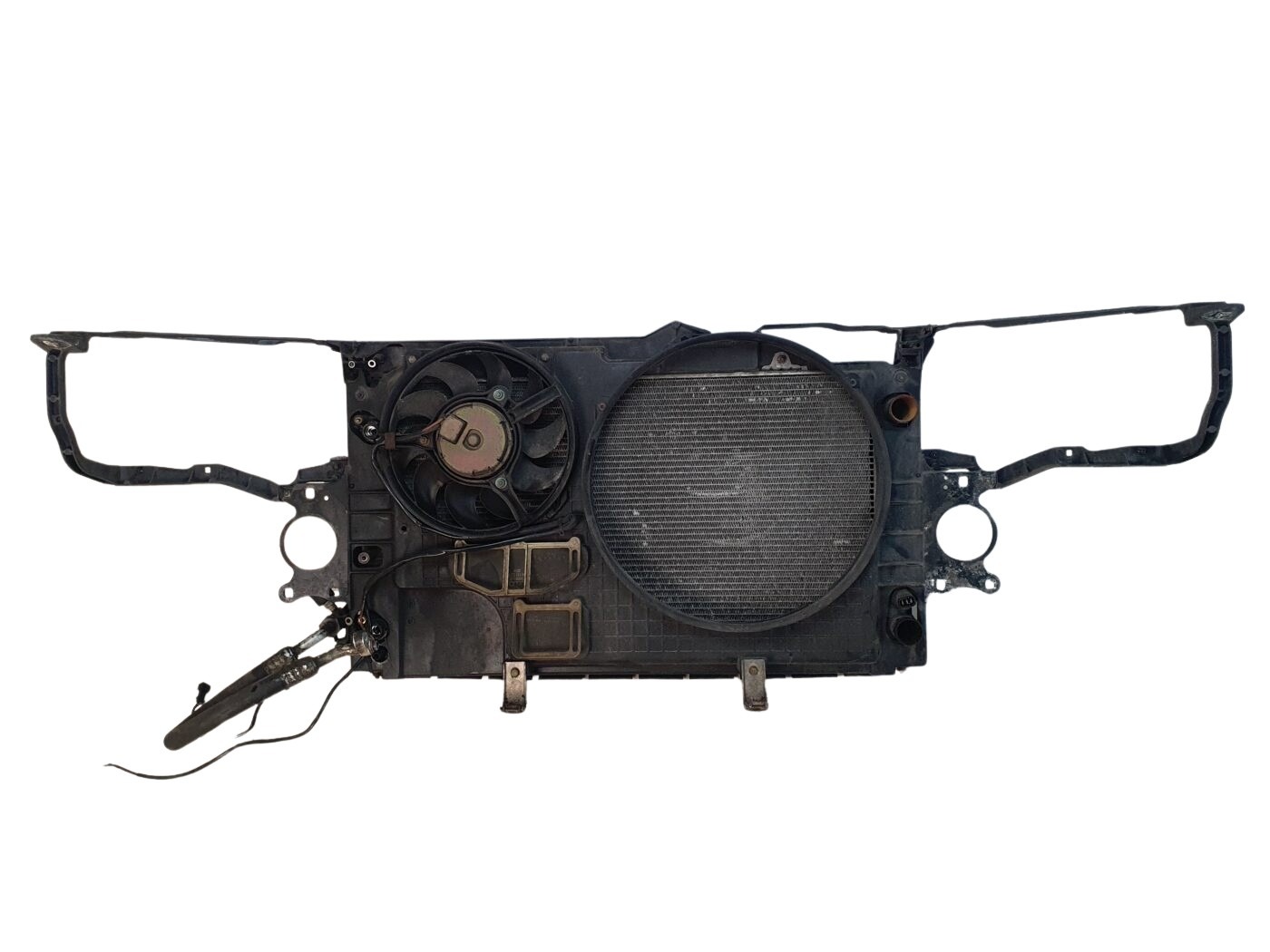 4D0805571M Audi A8 D2 4.2 V8 Kühlerpaket Wasserkühler Lüfter Frontmaske Klima Schlossträger – Bild 5