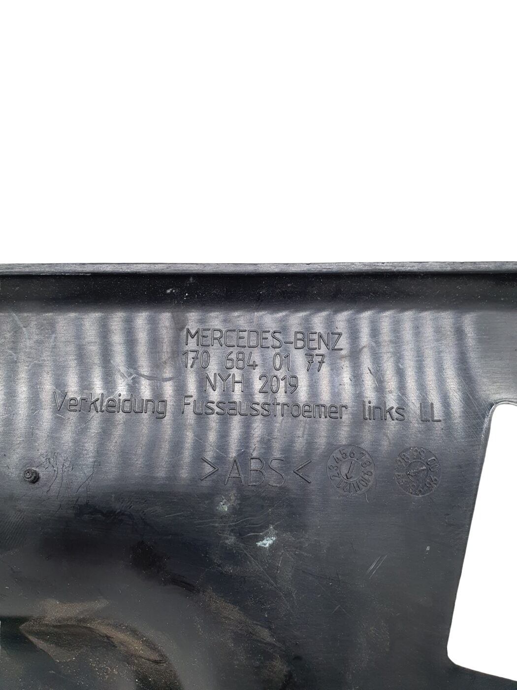 1706840177 Mercedes SLK R170 Verkleidung Fußausströmer links – Bild 5