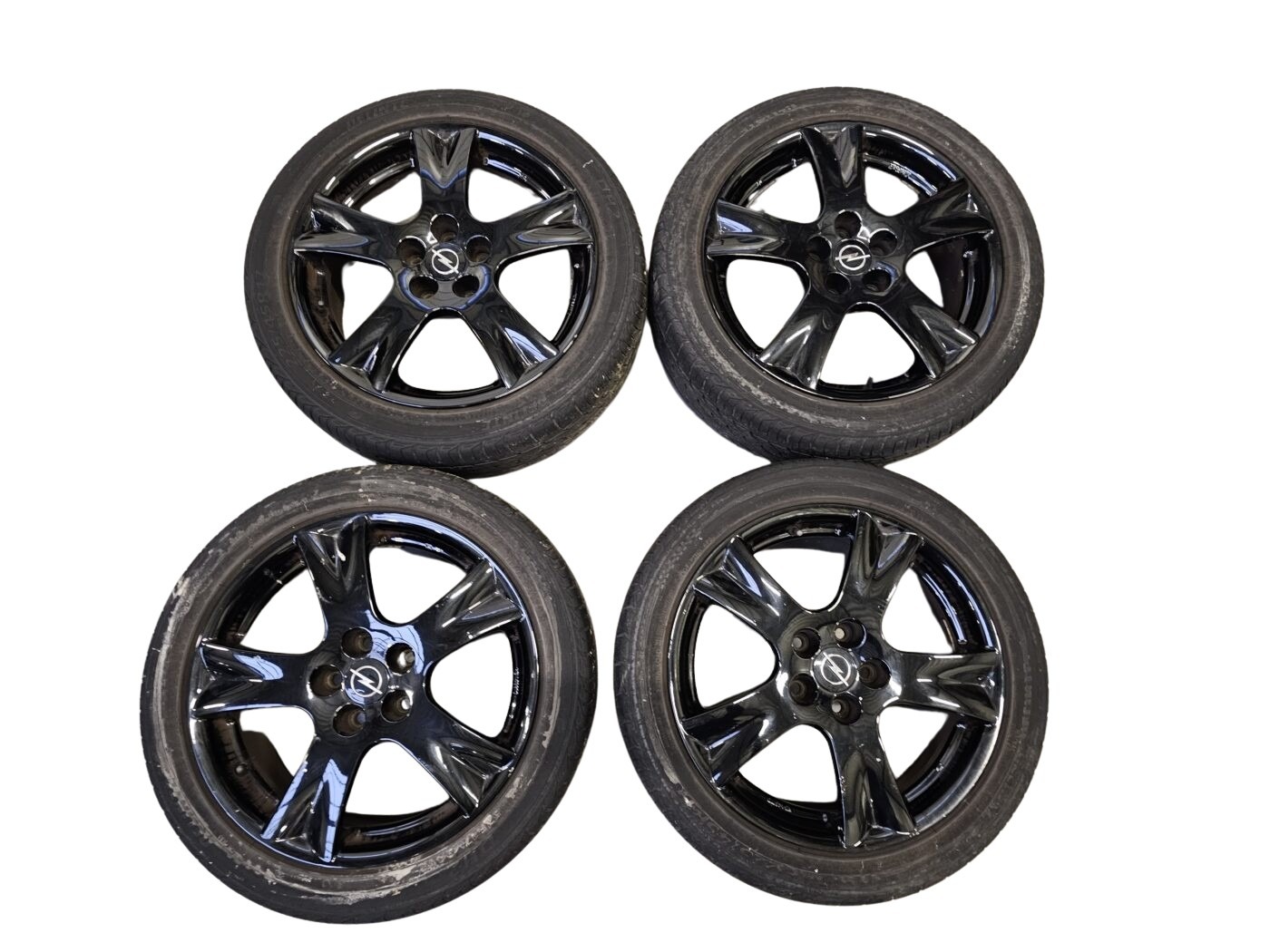 Rail TR707 KBA 45873 Alufelgen 5x110 Opel 7x17 ET 37