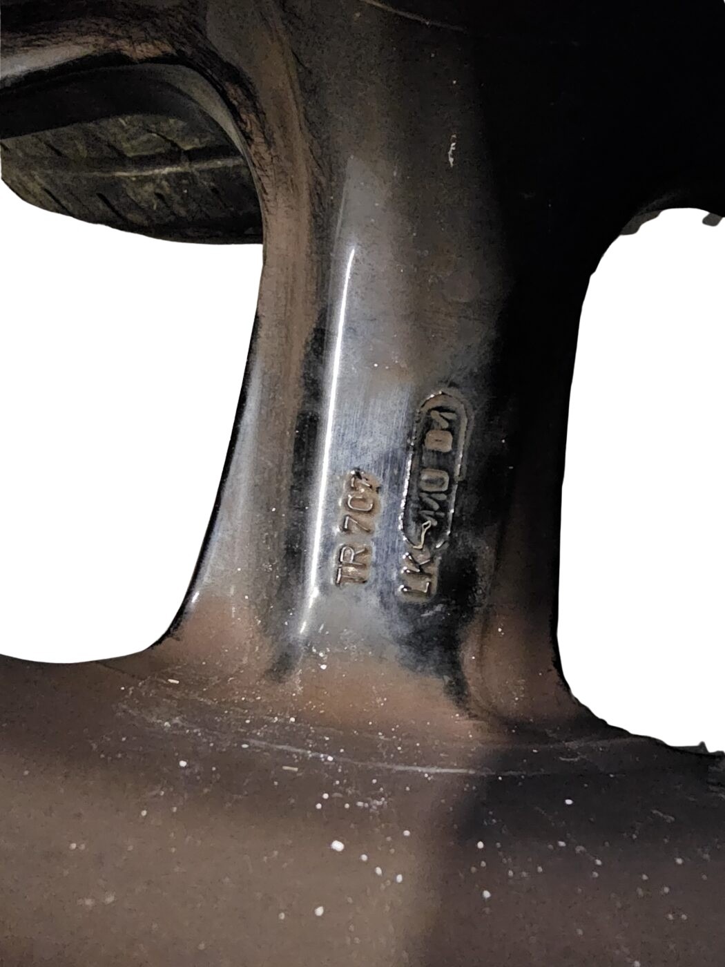 Rail TR707 KBA 45873 Alufelgen 5x110 Opel 7x17 ET 37 – Bild 5