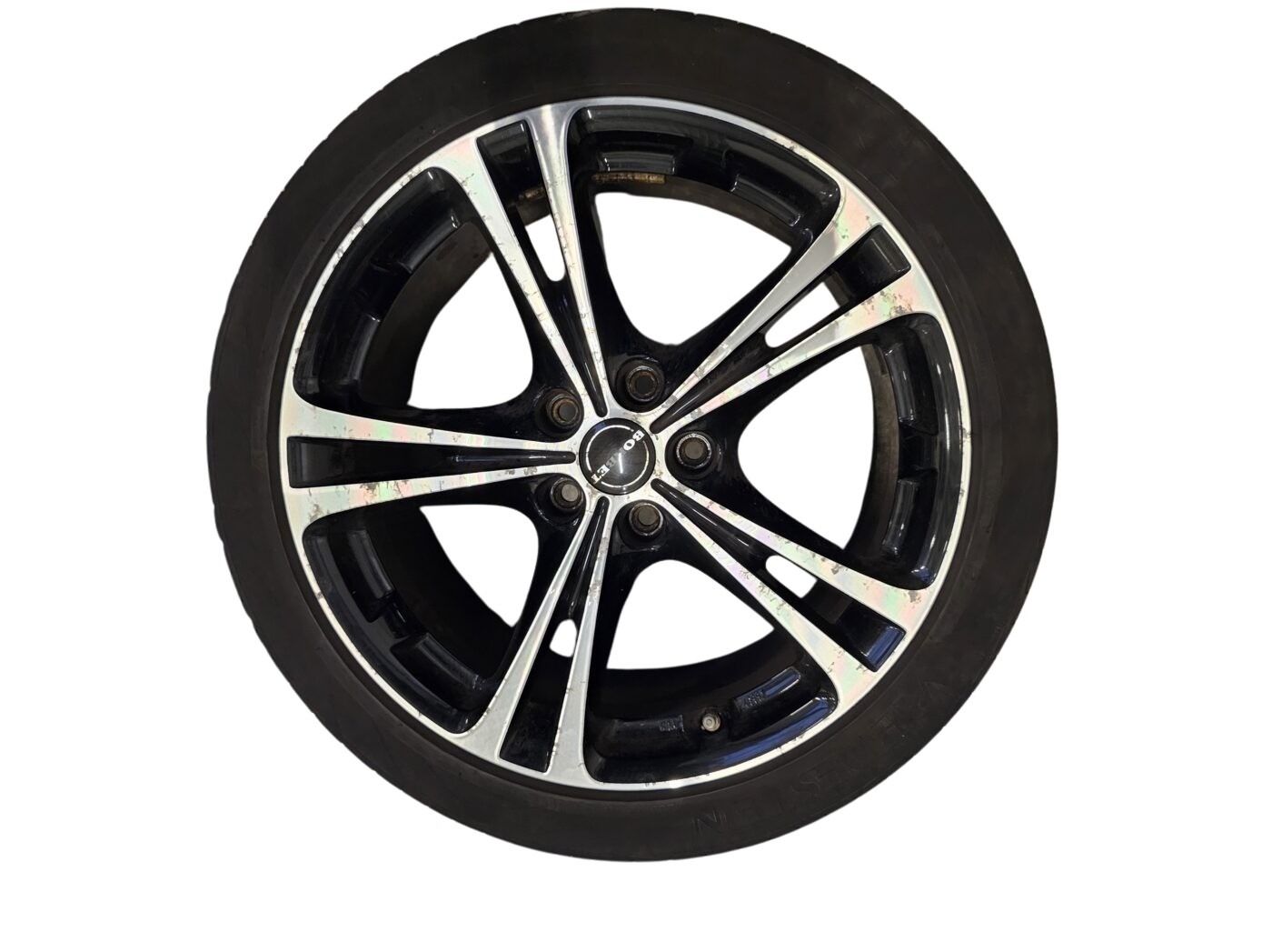 Borbet 8x18 ET 35 5x112 Alufelgen KBA 46557 – Bild 3