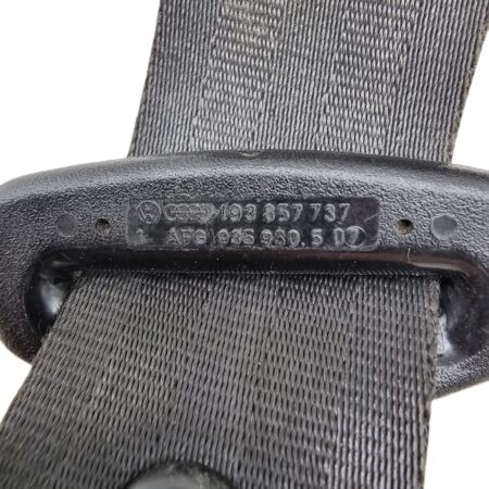 193857737 Sicherheitsgurt links hinten Audi A3 Schwarz mit Gurtstraffer – Bild 2