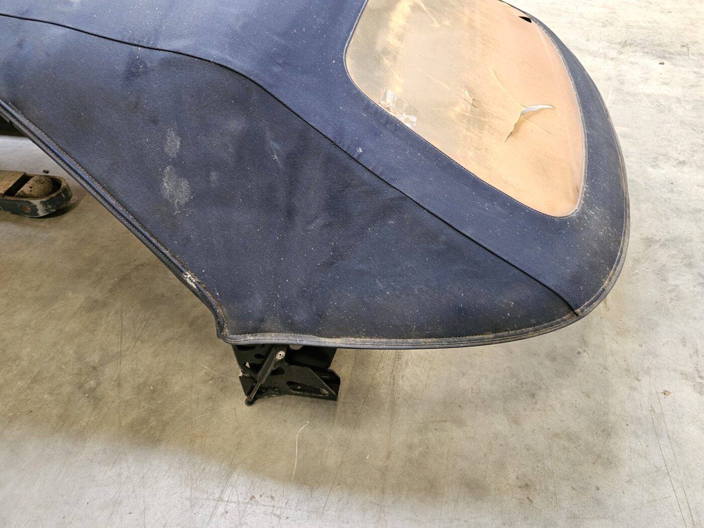 Audi 80 Cabrio Typ89 Hydraulik Verdeck Blau mit Gestänge und Innenhimmel – Bild 3