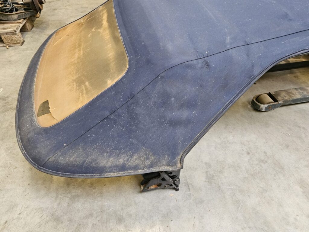 Audi 80 Cabrio Typ89 Hydraulik Verdeck Blau mit Gestänge und Innenhimmel – Bild 5
