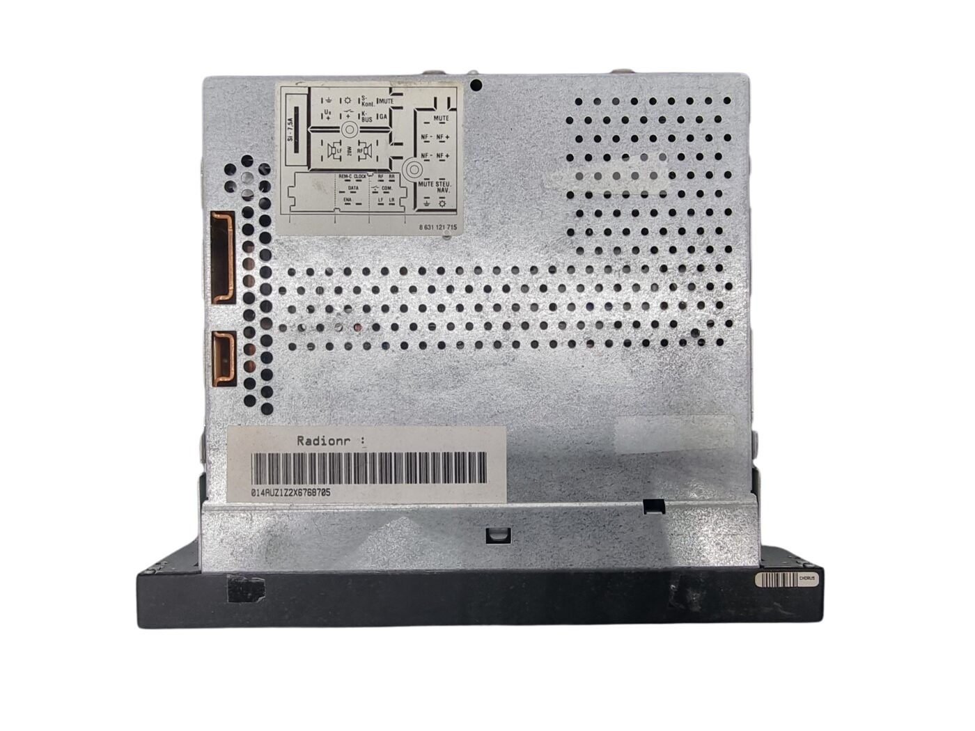 4B0035152B Audi A4 B5/A6 4B/A8 D2 Radio Chorus M4 RDS Kassette Blaupunkt – Bild 2