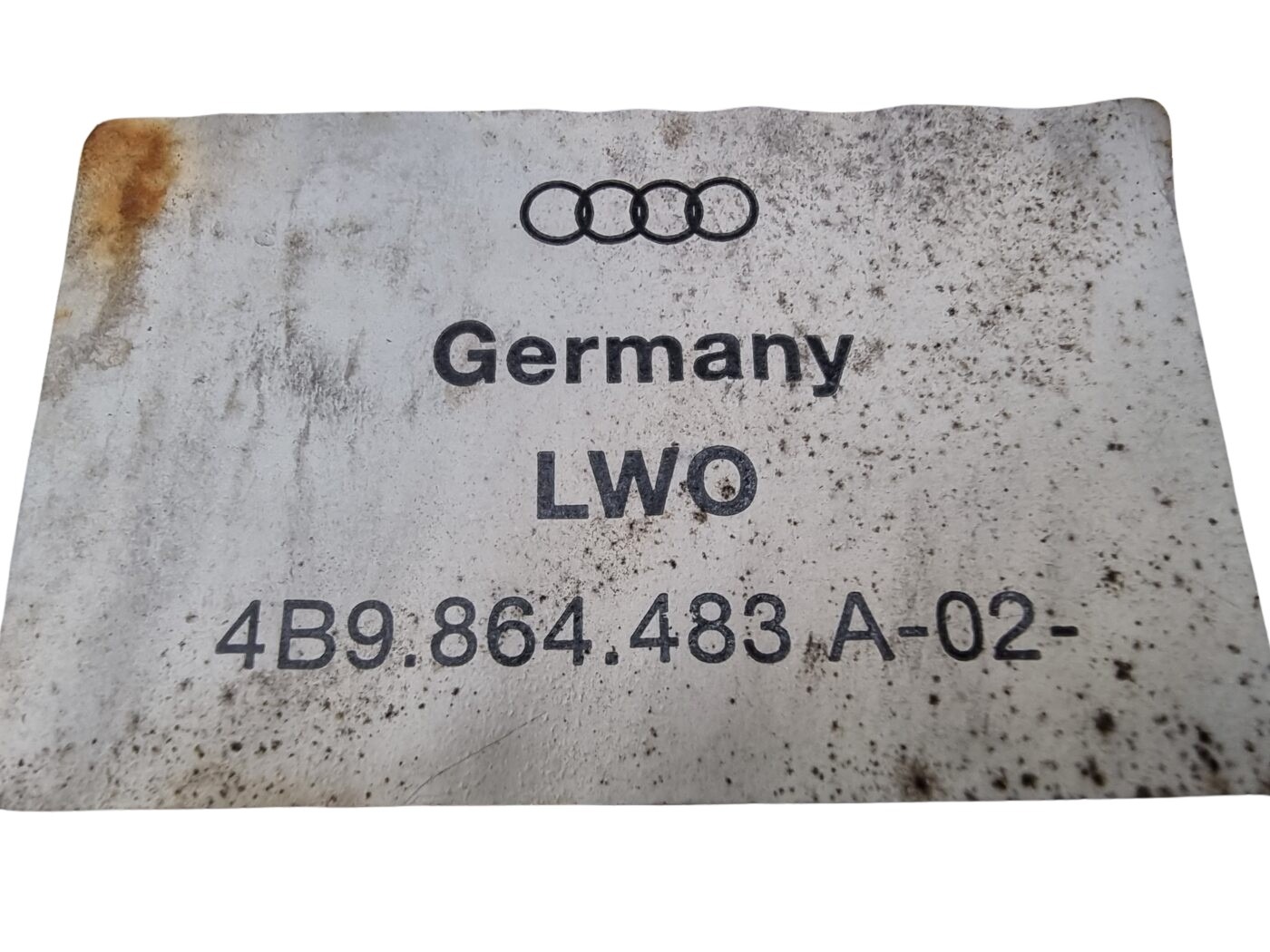 4B9864483A Audi A6 4B C5 Abdeckung Schlossträger Ladekantenschutz – Bild 3