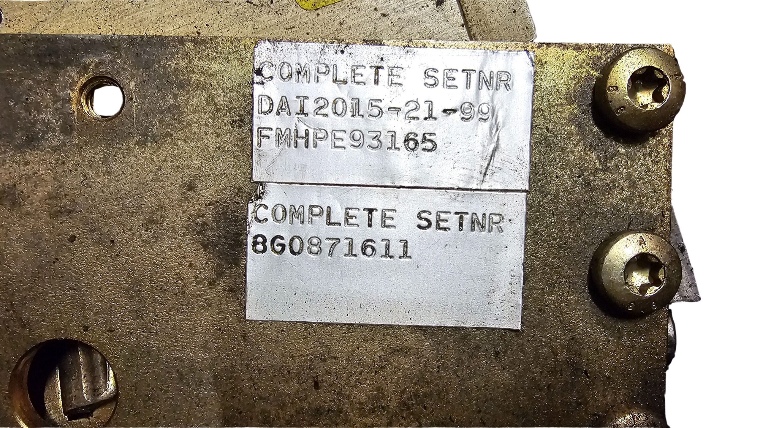 8G0871611 + 8G0810654B Audi 80 Cabrio Typ89 Verdeckpumpe 8-Kolben B-Ware – Bild 6