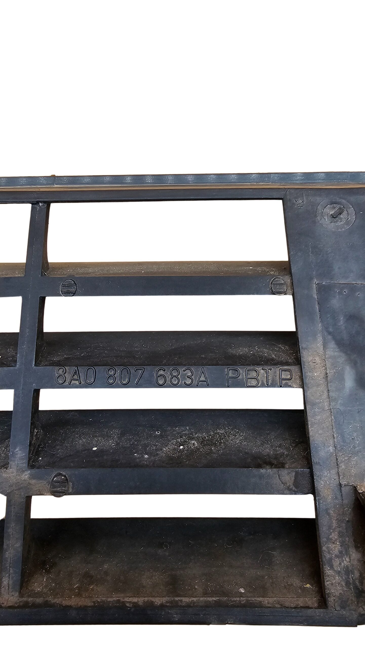 8A0807683A Audi 80 B4 Luftführungsgitter Stoßstange Mitte – Bild 5