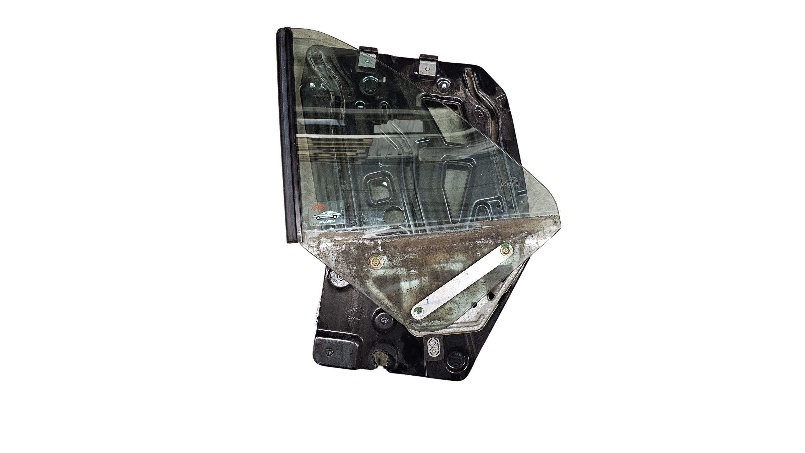 8G0839729A Audi 80 Cabrio Typ89 Fensterheber mit Scheibe hinten links – Bild 2