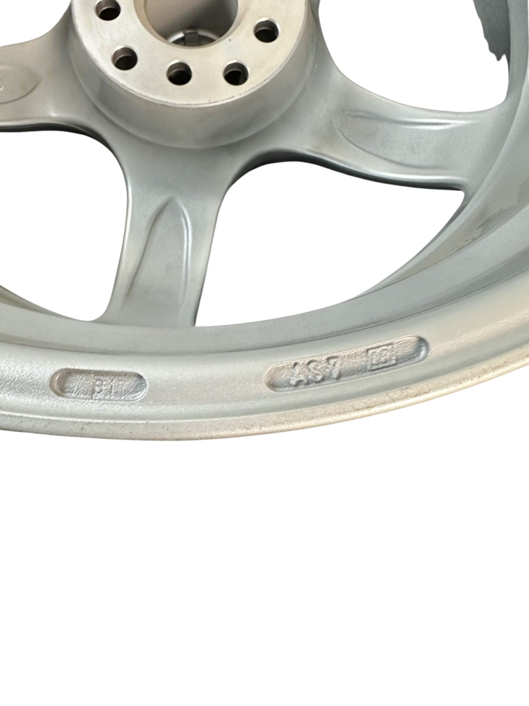 35023040 5x112 5x100 ABT A25 Sportsline 8,5x18 ET35 VW Audi Alufelge Silber Neu – Bild 4
