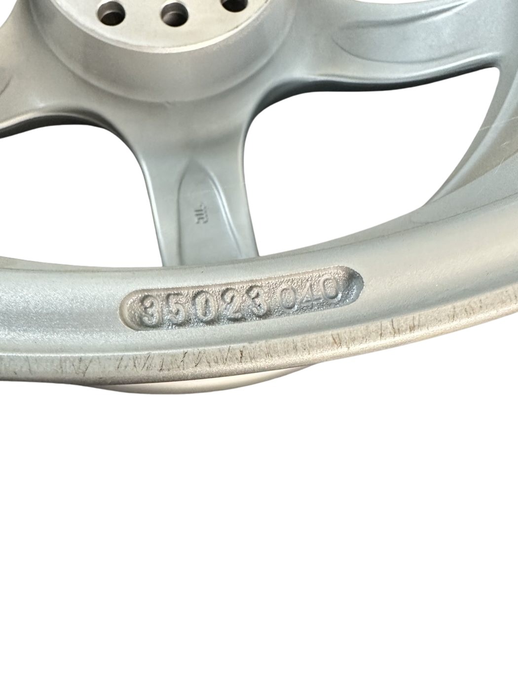 35023040 5x112 5x100 ABT A25 Sportsline 8,5x18 ET35 VW Audi Alufelge Silber Neu – Bild 2