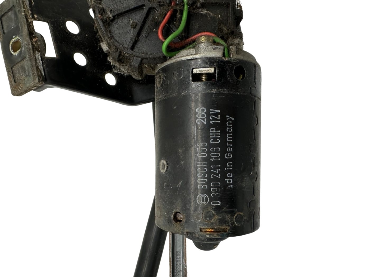 8G0955023 895955113 Audi 80 B4 Wischergestänge mit Motor vorne – Bild 3