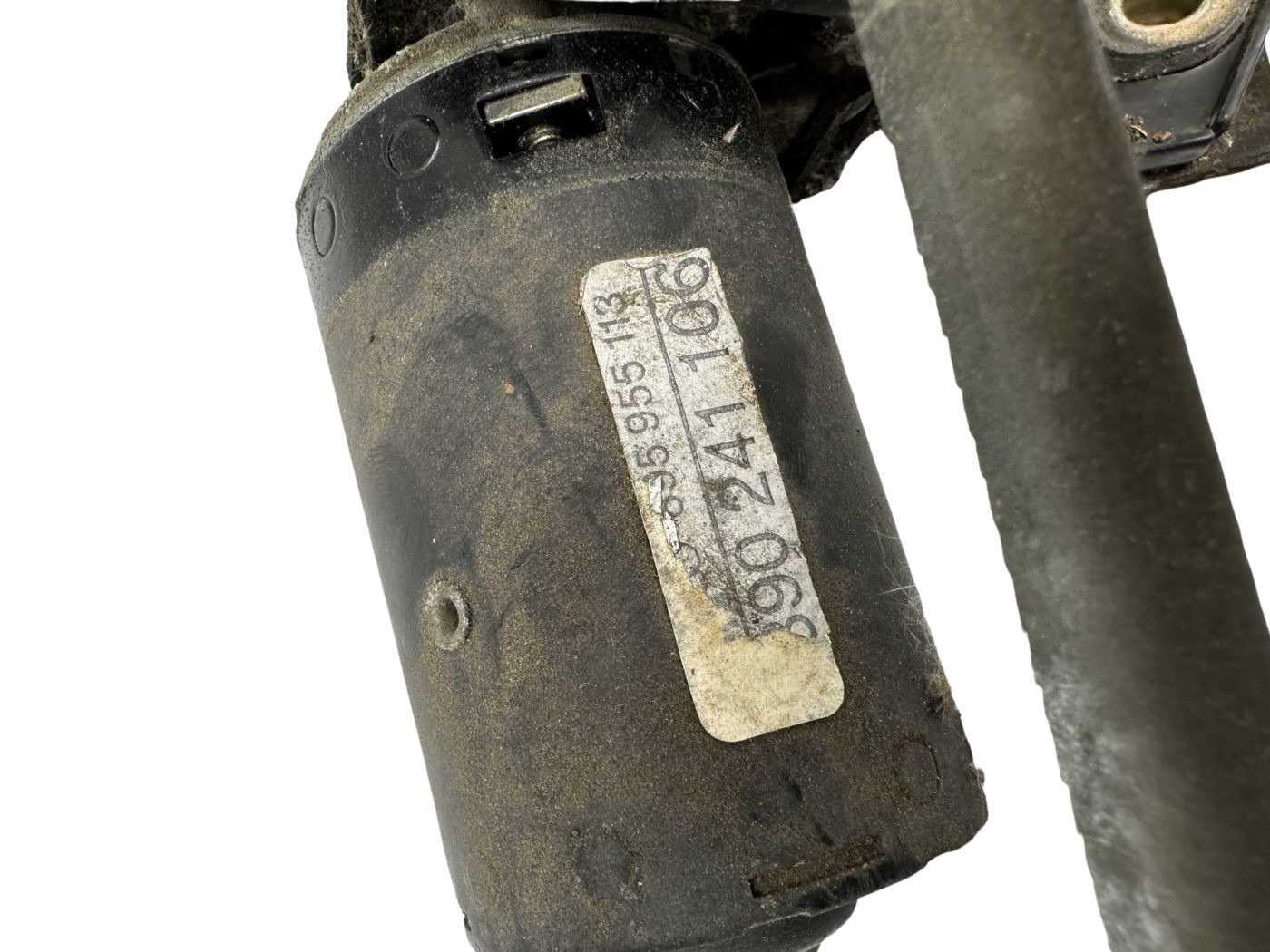 8G0955023 895955113 Audi 80 B4 Wischergestänge mit Motor vorne – Bild 2