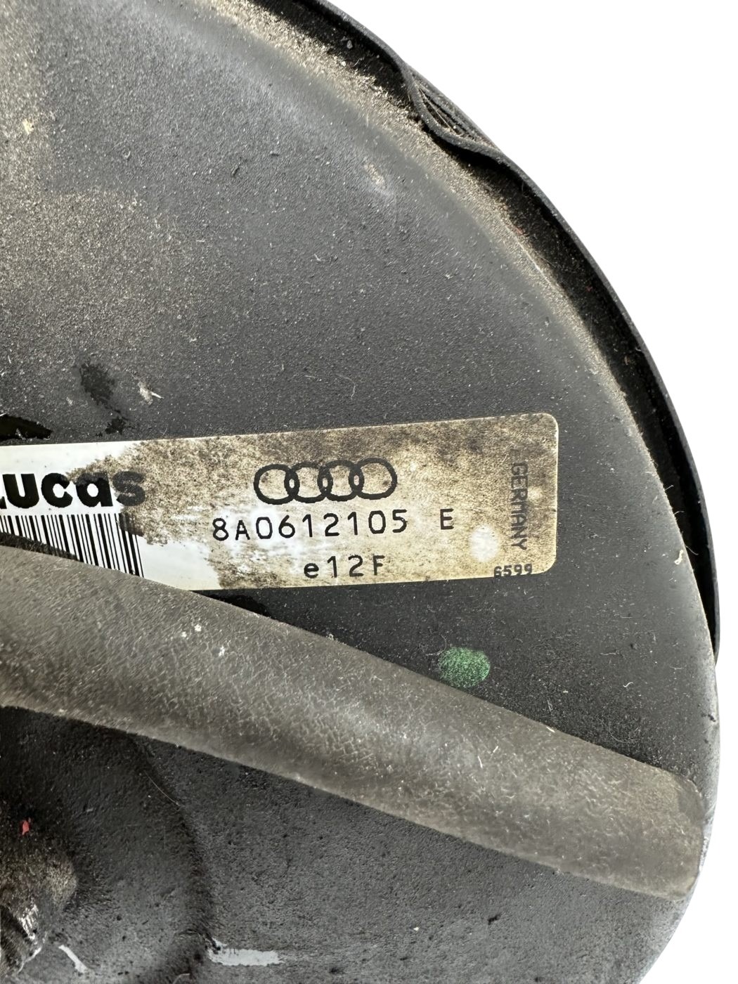 8A0612105E Audi 80 B4 Coupe Cabrio Typ 89 100 A6 C4 Bremskraftverstärker mit Ausgleichsbehälter – Bild 2