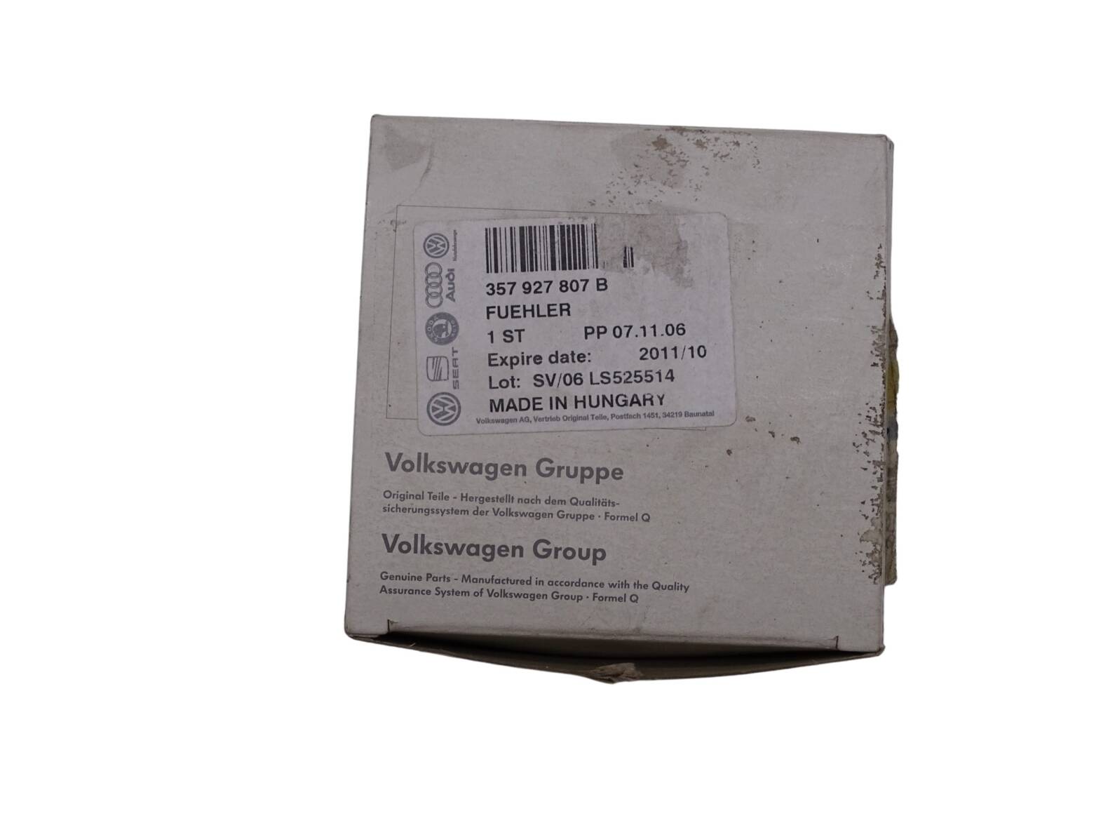 357927807B Original VW Passat B3/B4 Drehzahlfühler hinten ABS Sensor Neu – Bild 2