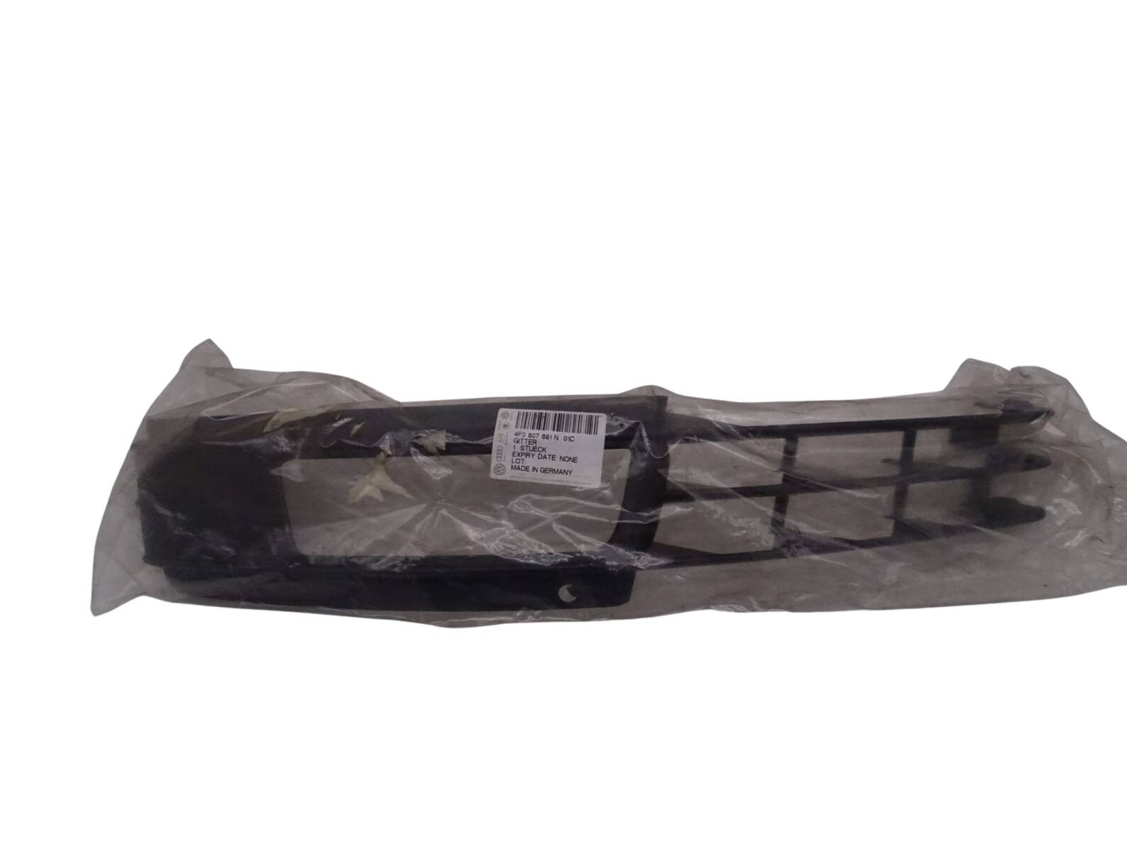 4F0807681N Original Audi A6 4F Facelift Gitter Stoßstange links Neu – Bild 2