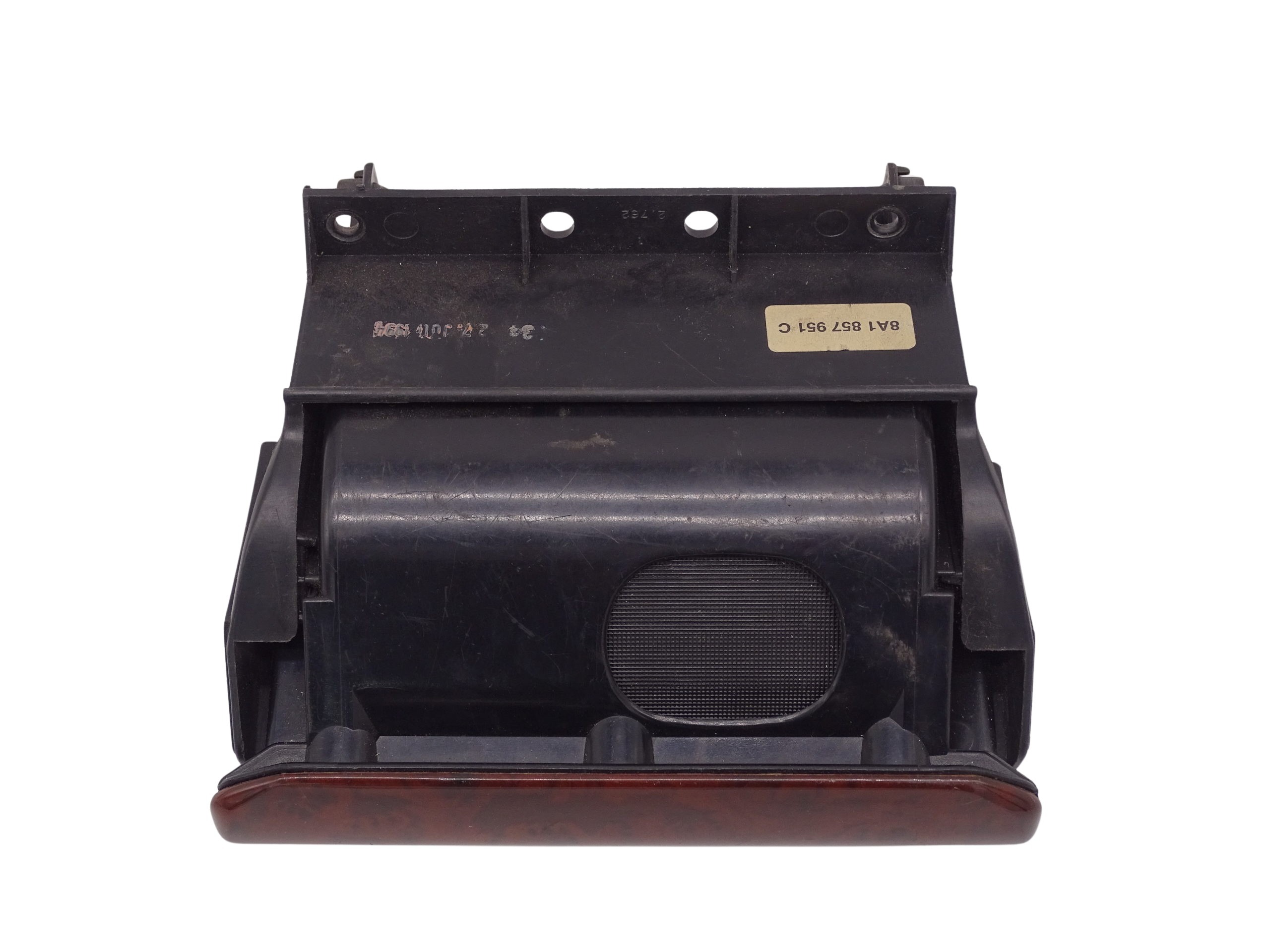 893857951 / A Audi 80, 90 Typ 89, B4 Aschenbecher Wurzelholz-Dekor