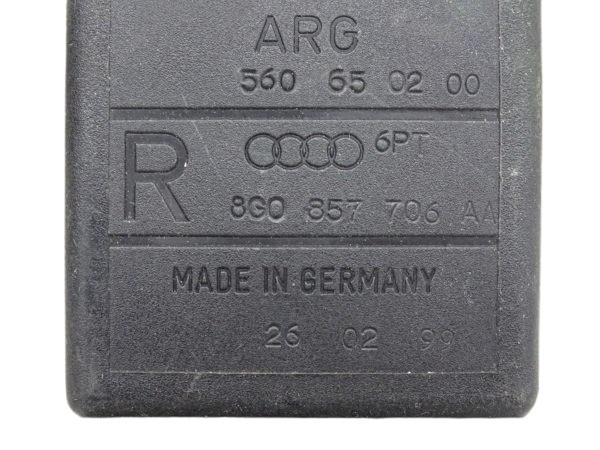 8G0857706AA Audi 80 Typ 89 Cabrio Sicherheitsgurt Vorne Rechts – Bild 3