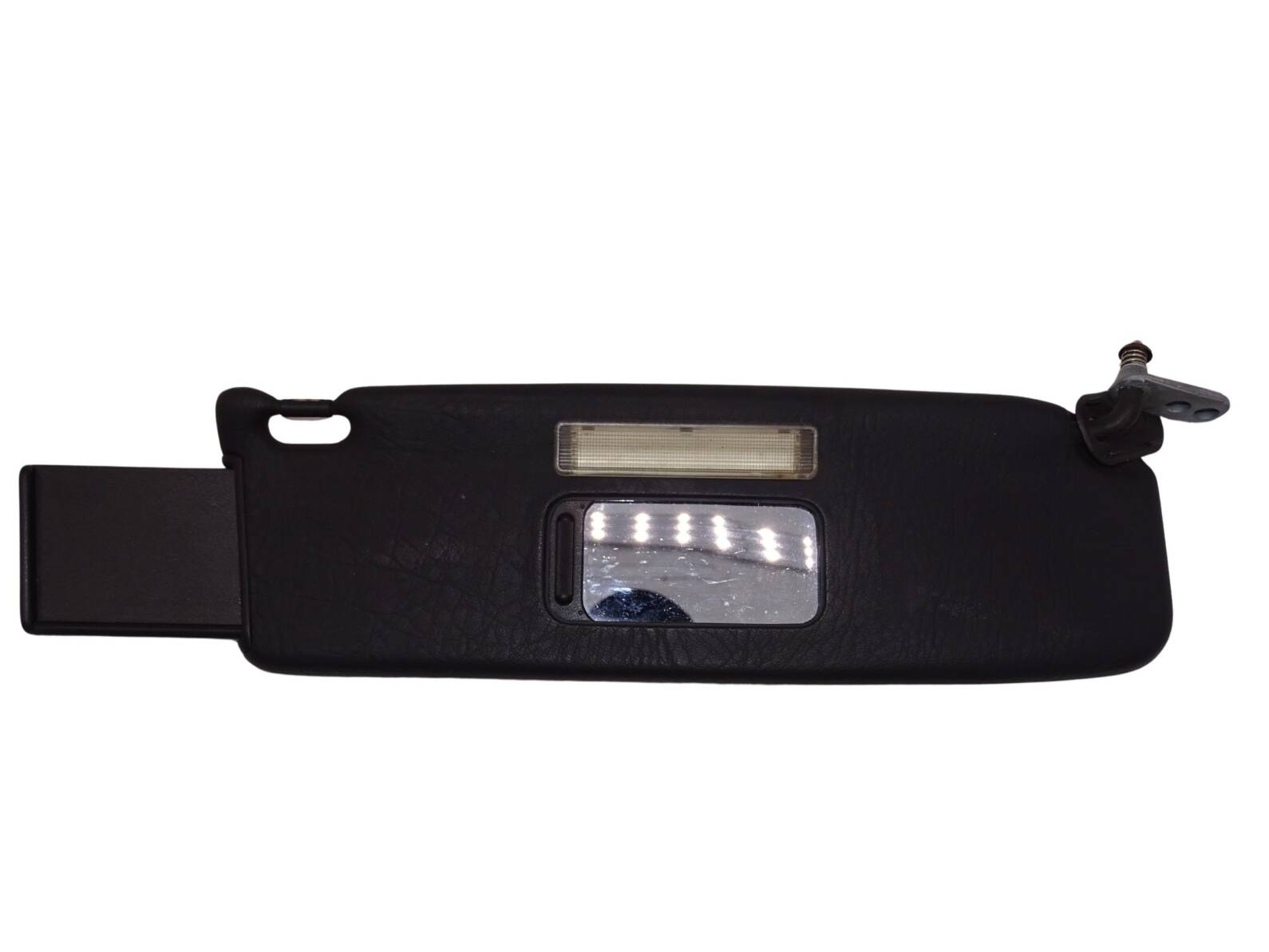8G0857552A 8G1857552 Audi 80 Cabrio Typ89 Sonnenblende Beifahrerseite Schwarz mit beleuchtetem Spiegel und Abdeckung
