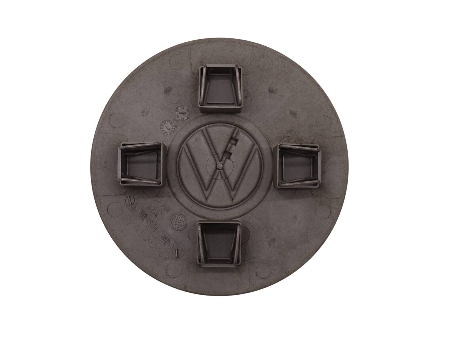 6N0601149A VW Polo 6N Nabendeckel Silber – Bild 2