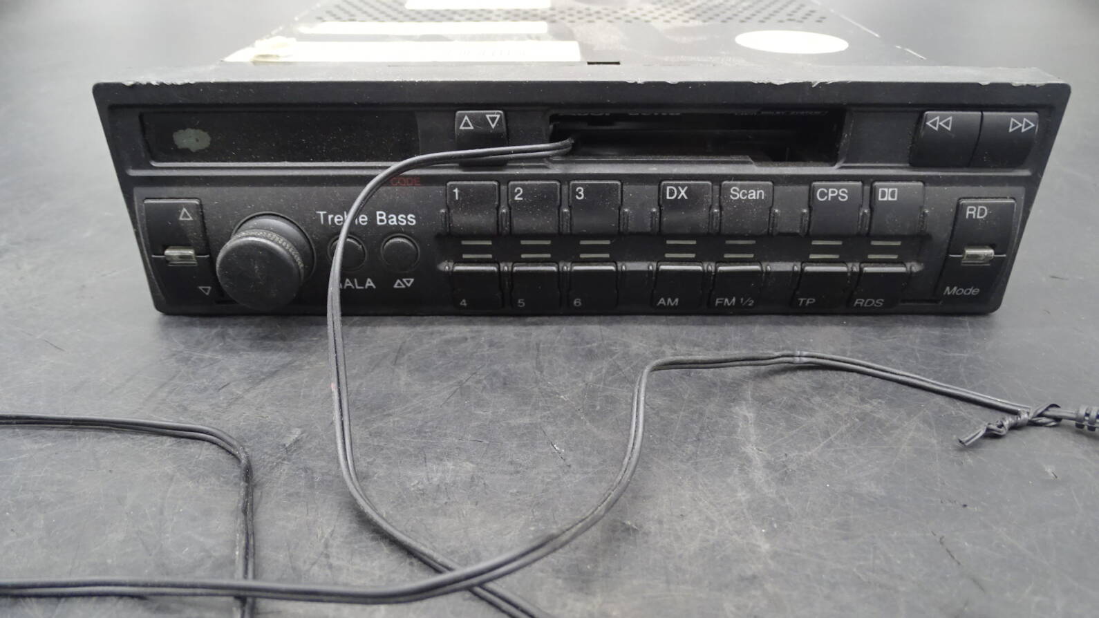 8A0035192 Audi 80 B4 Cabrio Coupe Typ89 Autoradio Delta S