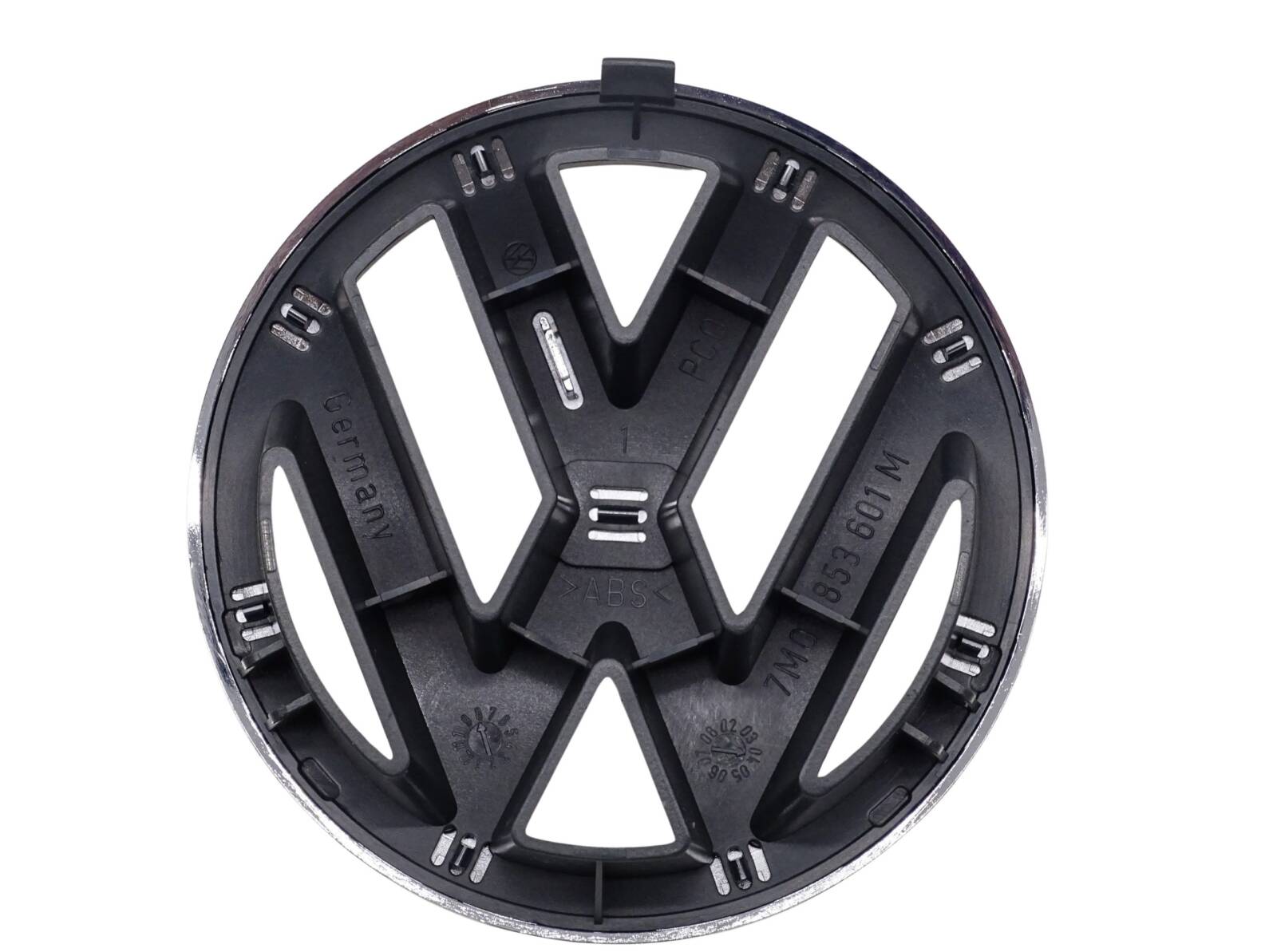 7M0853601M Original VW Sharan 7M Emblem Front Neu – Bild 2
