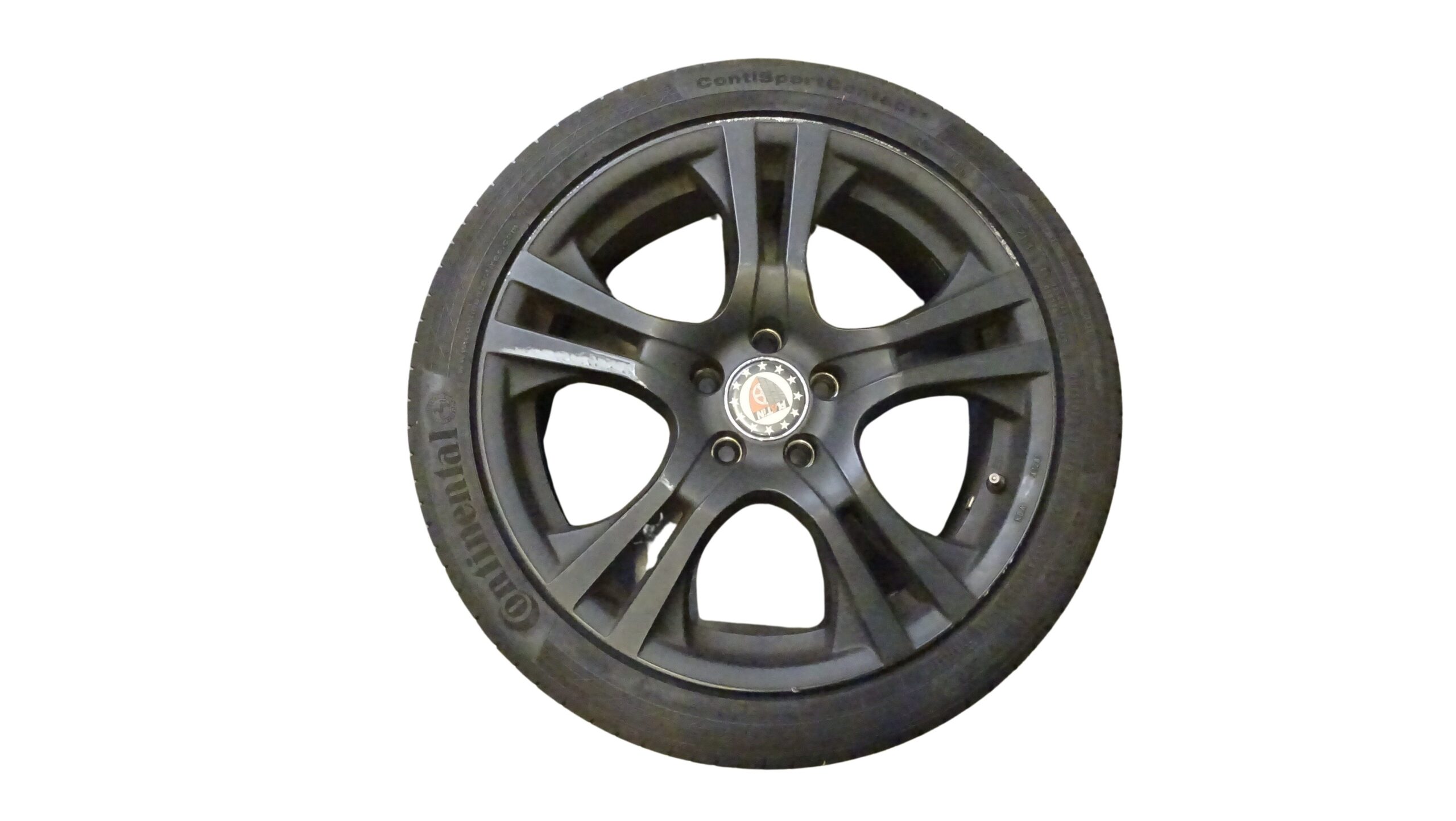 Platin KBA 47281 Alufelgen Satz 5-Speichen Schwarz 8Jx18 Zoll ET40 LK 5x112 – Bild 9