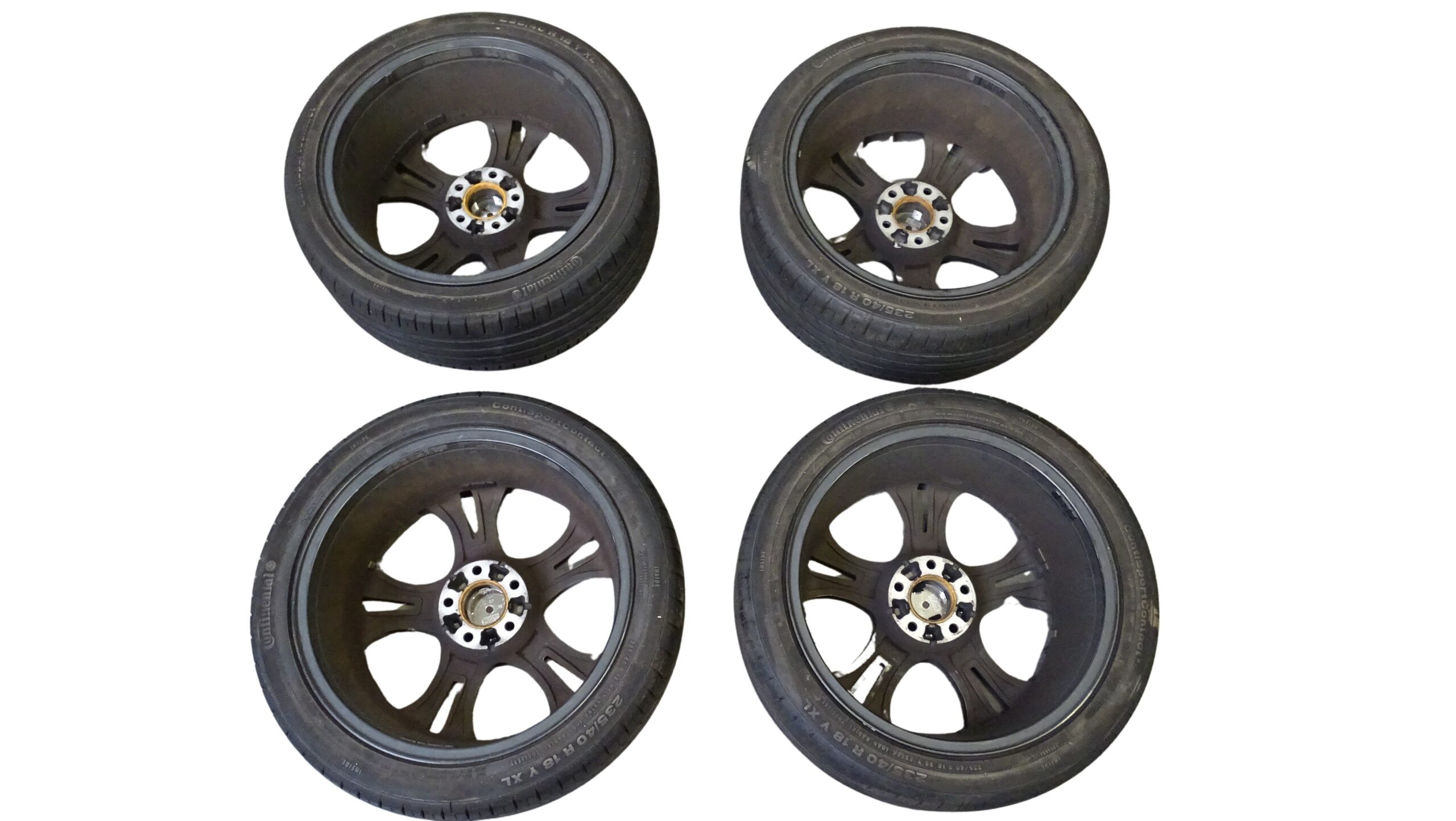 Platin KBA 47281 Alufelgen Satz 5-Speichen Schwarz 8Jx18 Zoll ET40 LK 5x112 – Bild 13