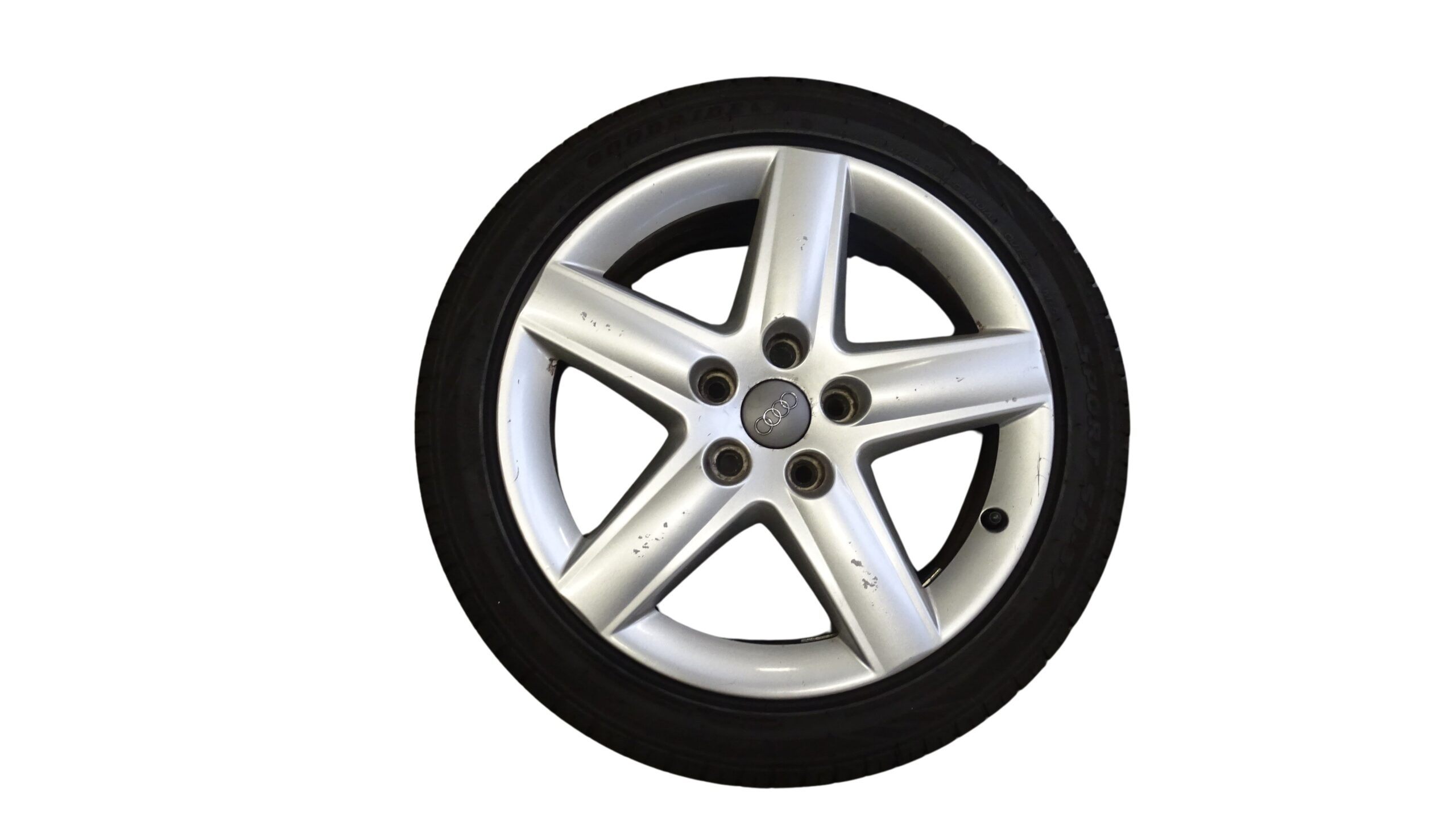 8P0601025D Audi A3 8P Alufelgen Satz 5-Speichen Silber 7,5x17 ET56 Lochkreis 5x112 – Bild 16