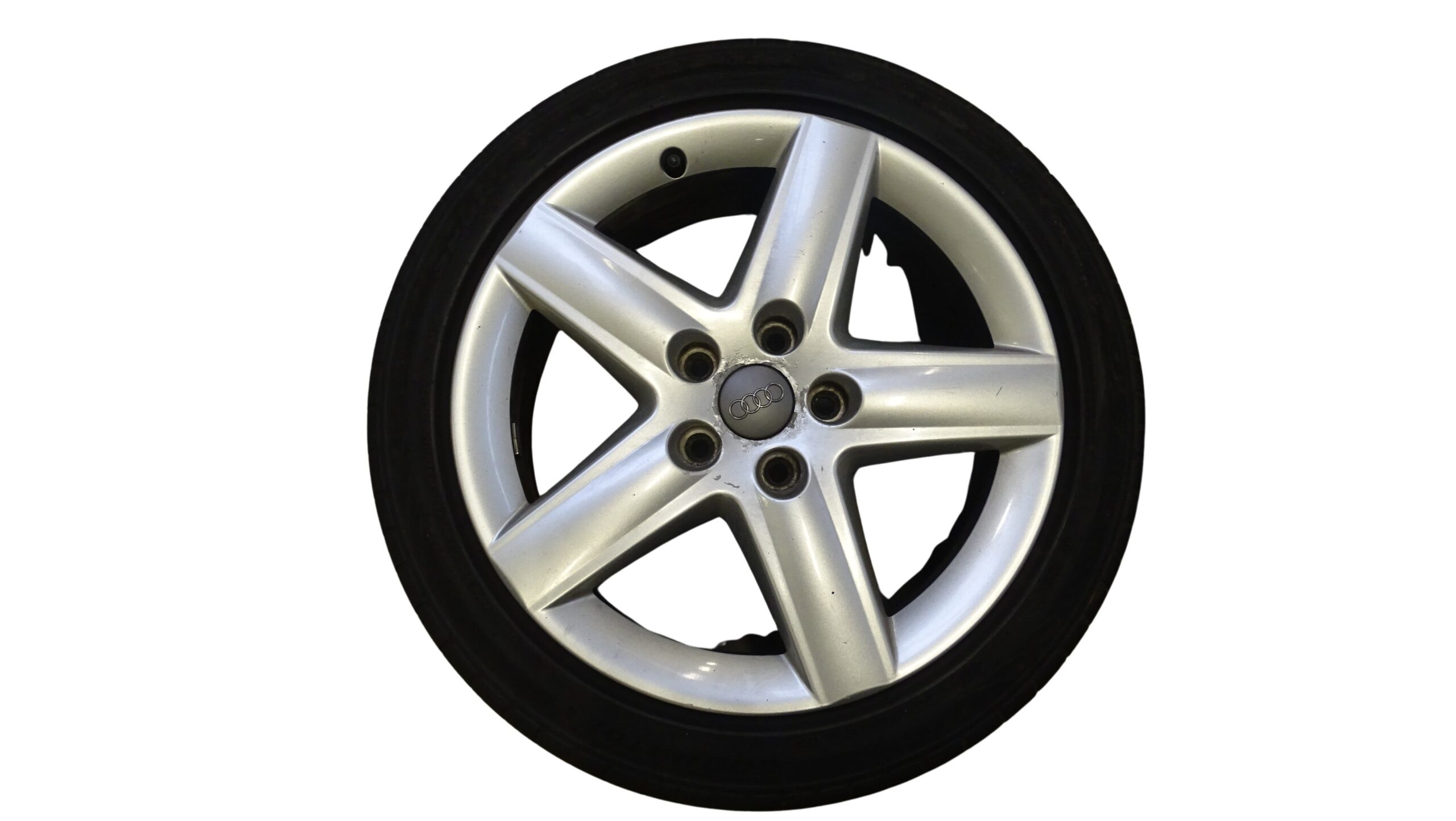 8P0601025D Audi A3 8P Alufelgen Satz 5-Speichen Silber 7,5x17 ET56 Lochkreis 5x112 – Bild 19