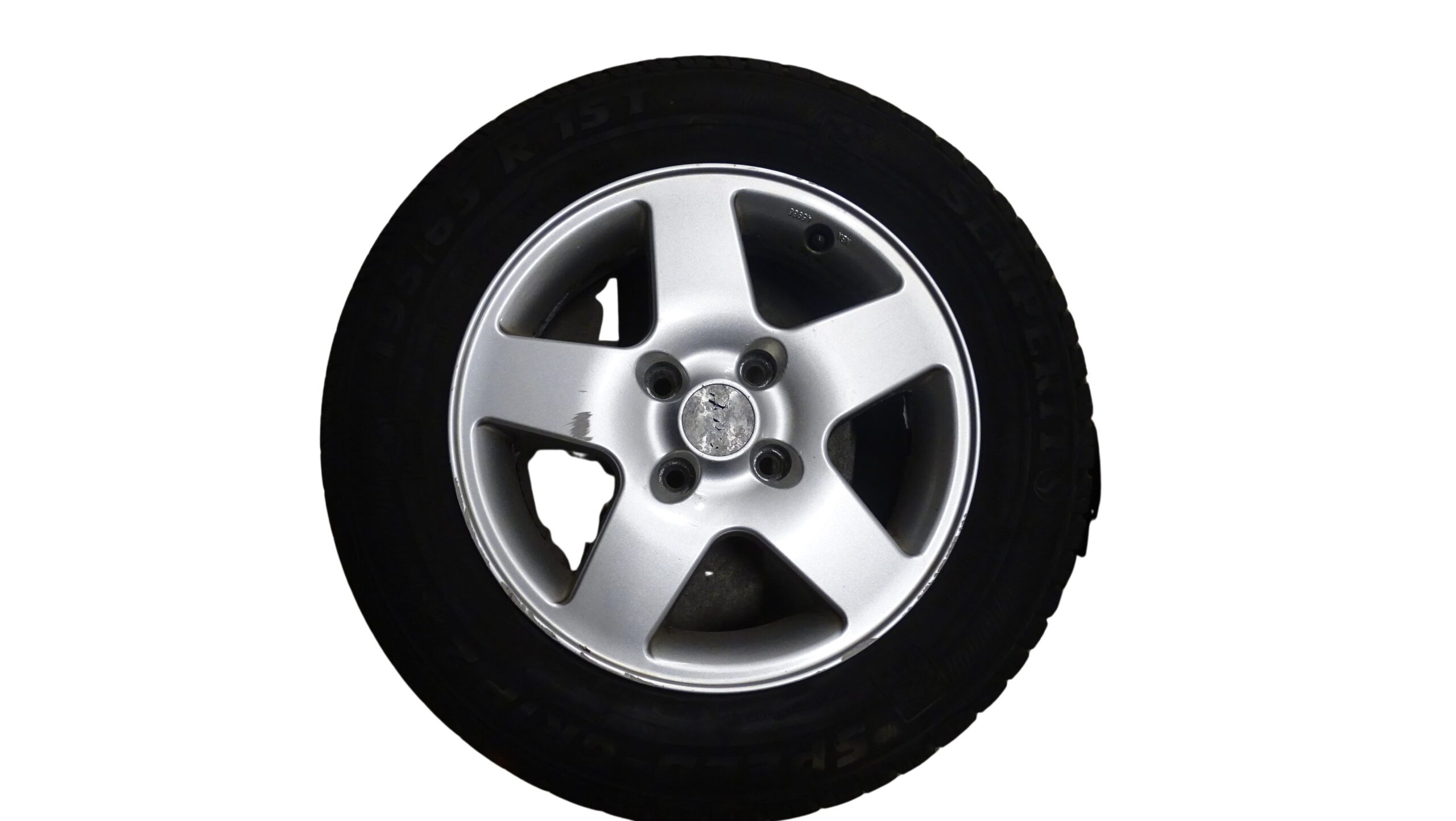 Aluett/R.O.D 5-Speichen Alufelgen Satz Silber 6x15 Zoll ET35, Lochkreis4x100 – Bild 8