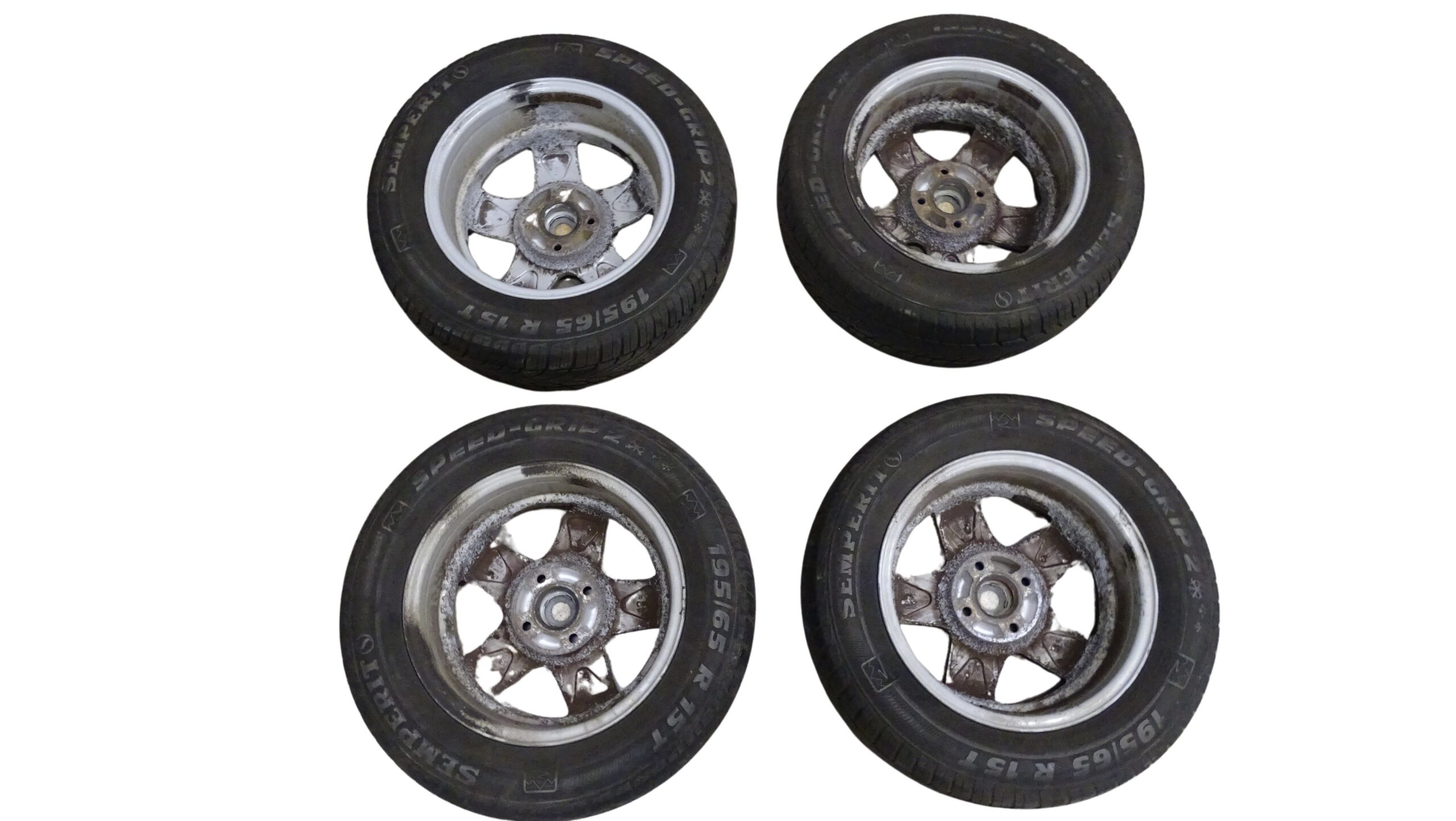 Aluett/R.O.D 5-Speichen Alufelgen Satz Silber 6x15 Zoll ET35, Lochkreis4x100 – Bild 13