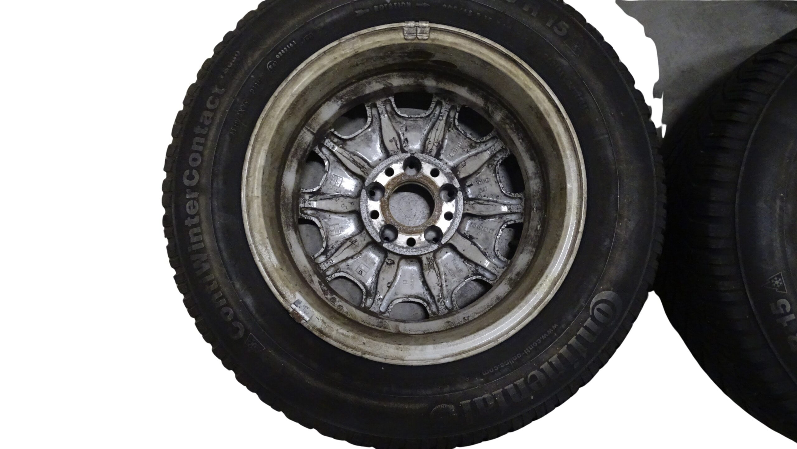 2104010102 Mercedes-Benz E-Klasse W210 Alufelgen Satz Silber 7x15 Zoll ET37, Lochkreis 5x112 – Bild 12
