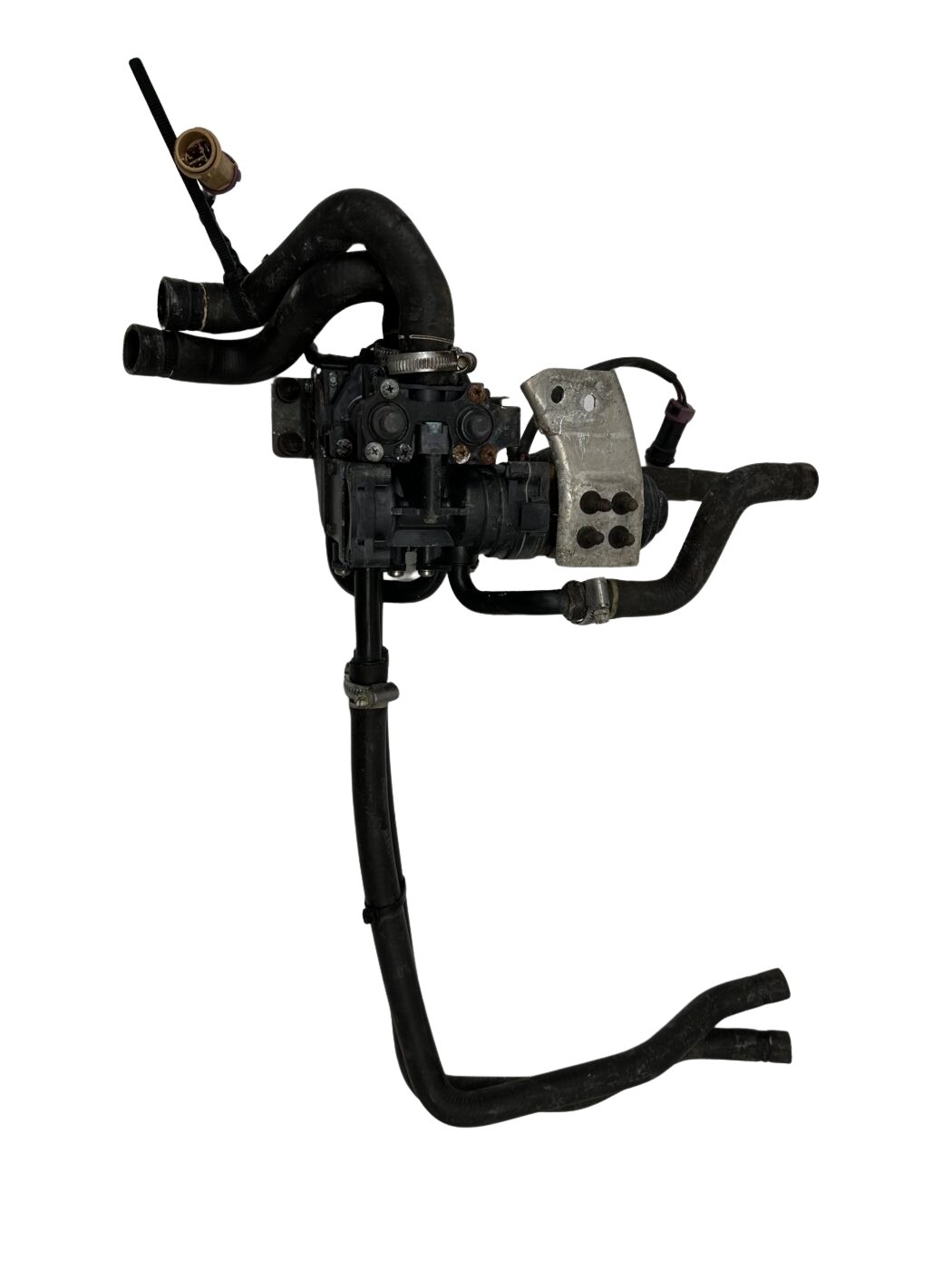 4D0959617A Audi A8 D2 Zusatzkühlwasserpumpe und Heizungsventile – Bild 3