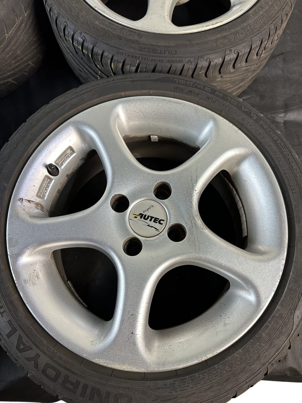 Autec Alufelgen 7Jx15 Zoll ET35 4x100 KBA 44246 – Bild 3